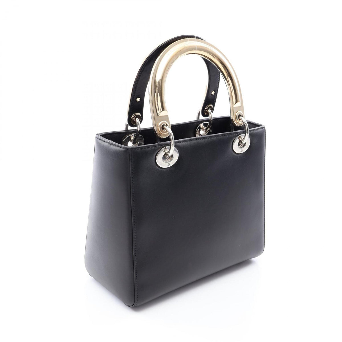 Christian Dior Black Leather Handbag (Pre-Owned)