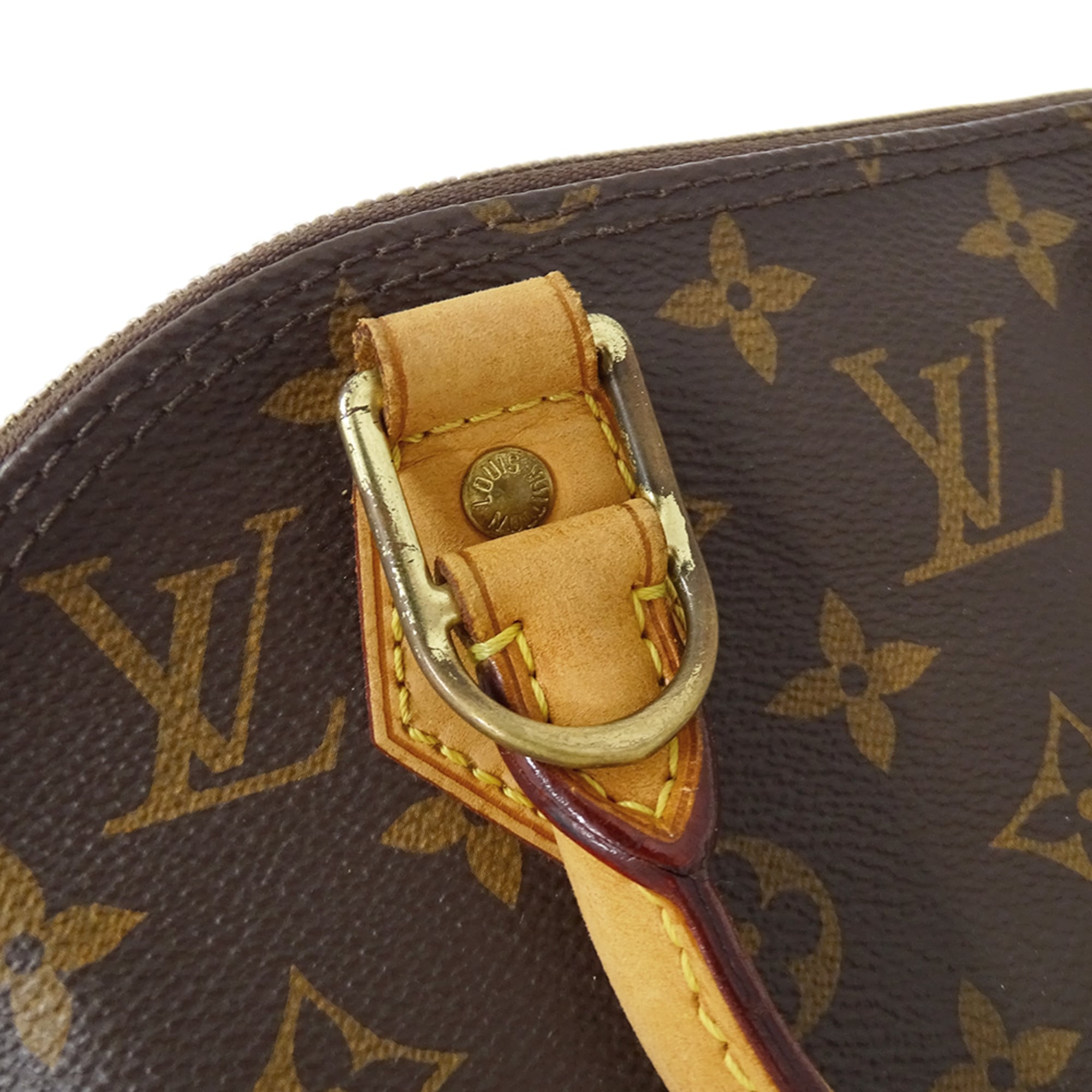 Louis Vuitton Brown Monogram Canvas Handbag Shoulder Bag (Pre-Owned)