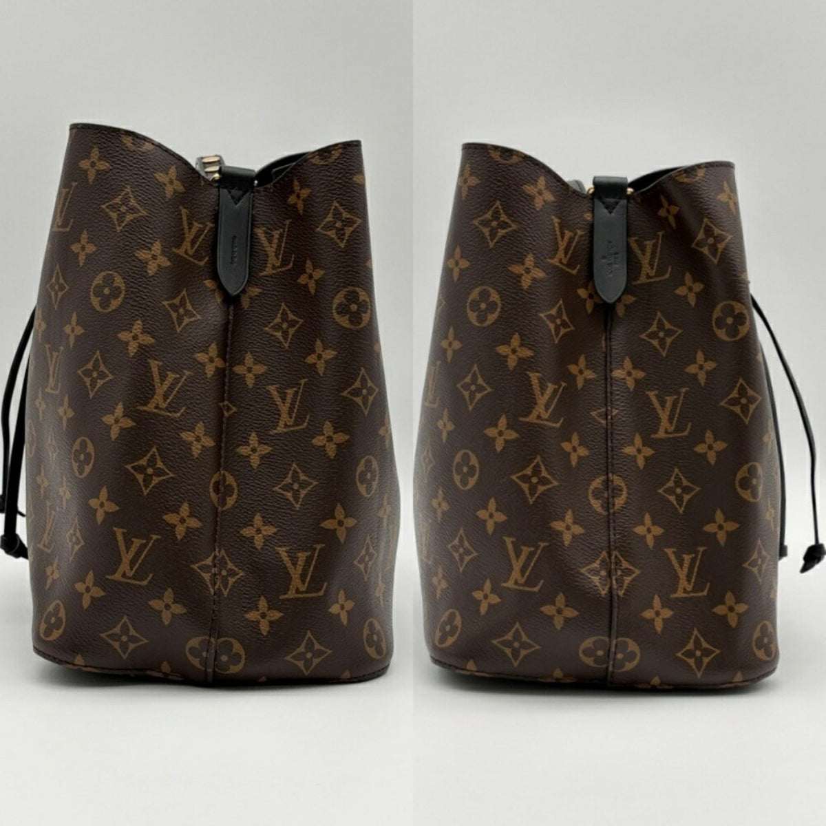 Louis Vuitton Monogram Noir Monogram Canvas Leather Shoulder Bag (Pre-Owned)