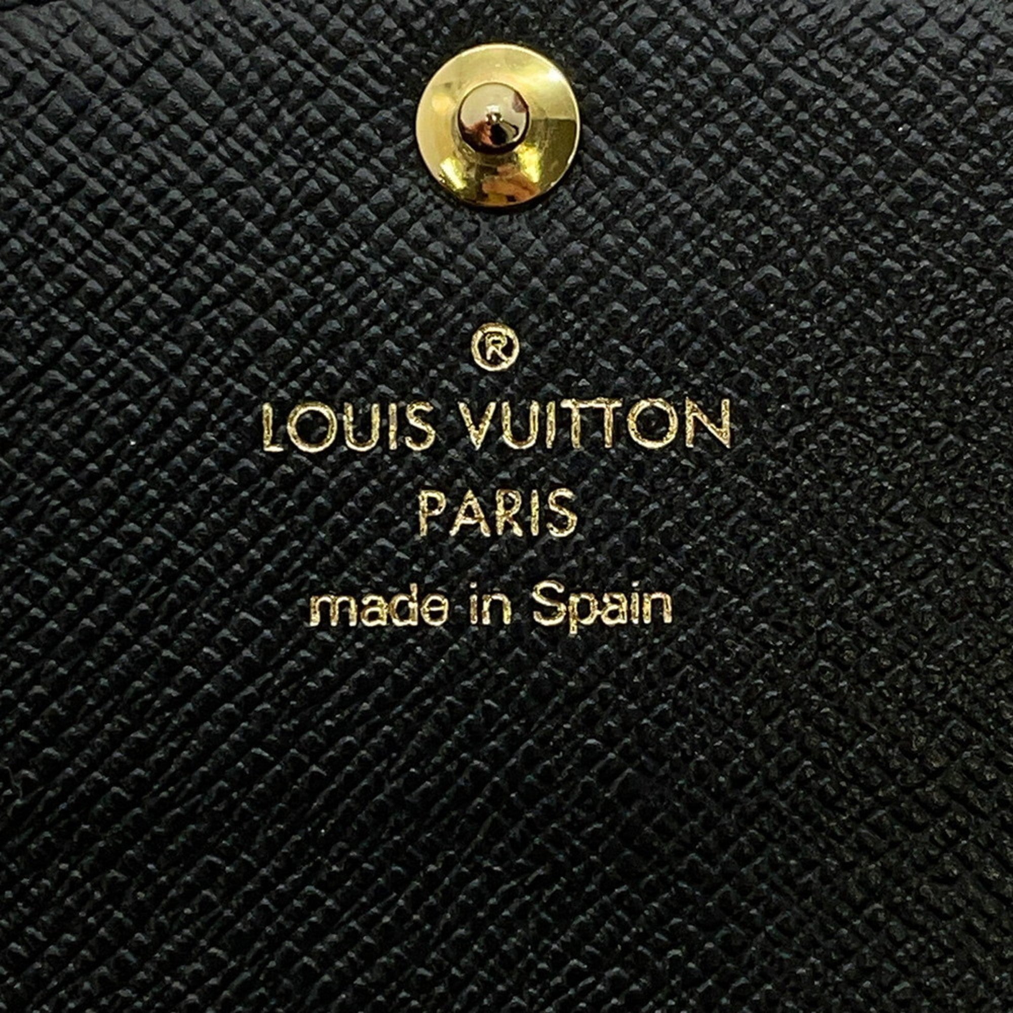 Louis Vuitton Monogram Black Multi-Color Noir Monogram Coin Purse/Coin Case (Pre-Owned)