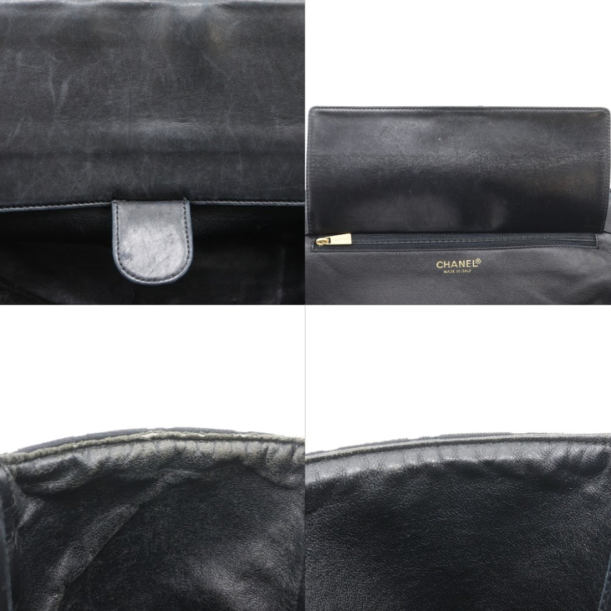 Chanel Black Jersey Tote Bag (Pre-Owned)