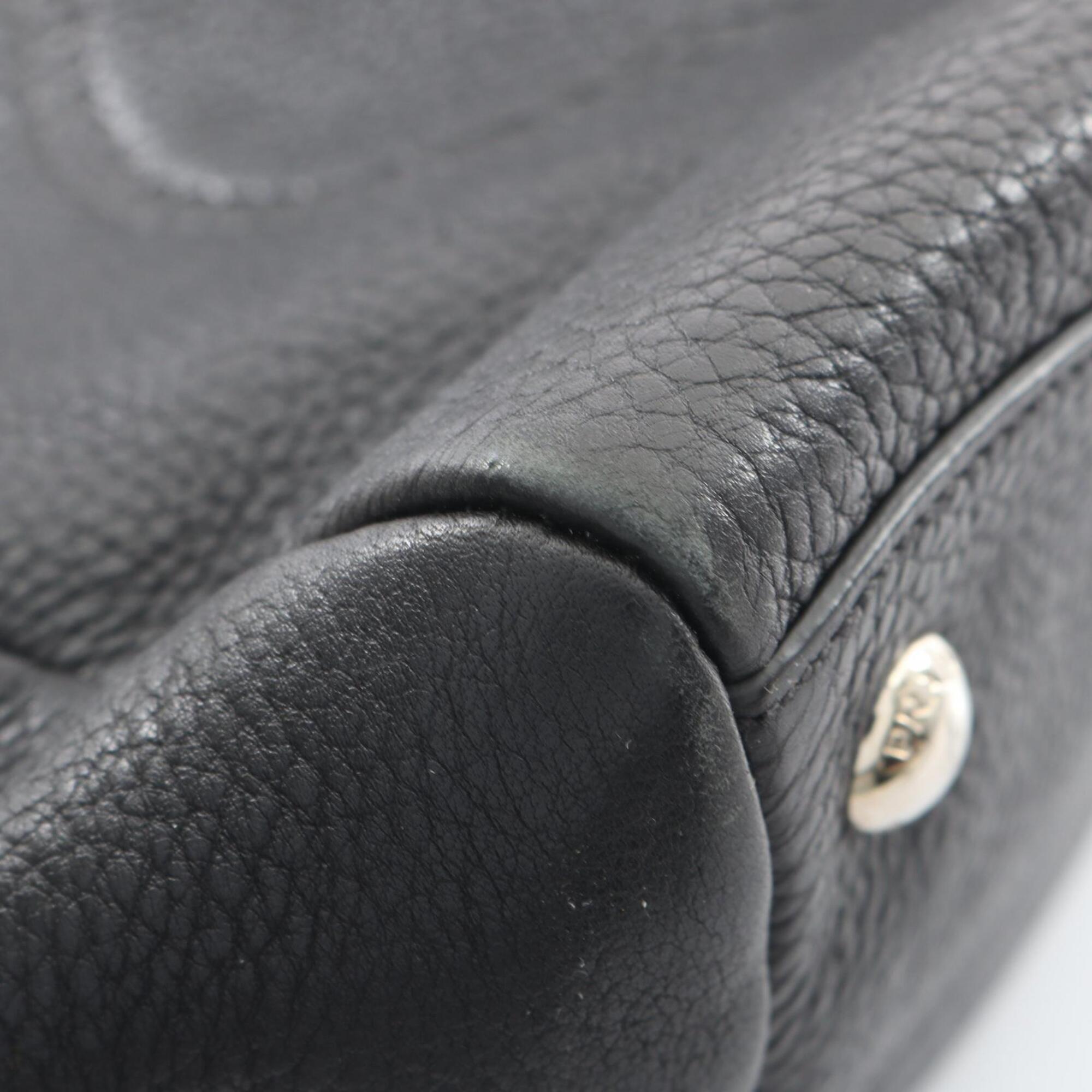 Prada Black Leather Handbag (Pre-Owned)