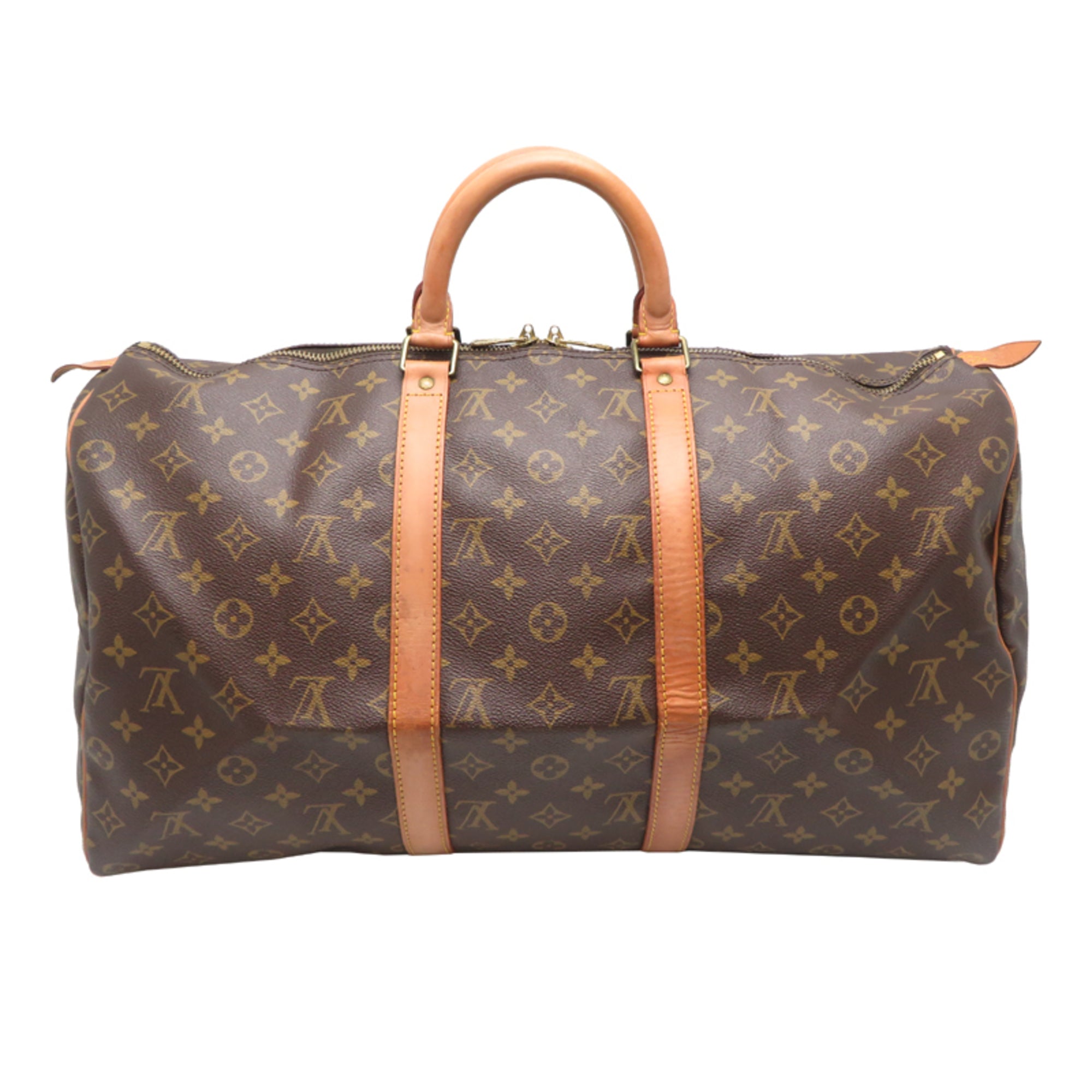 Louis Vuitton Brown Monogram Boston Bag (Pre-Owned)