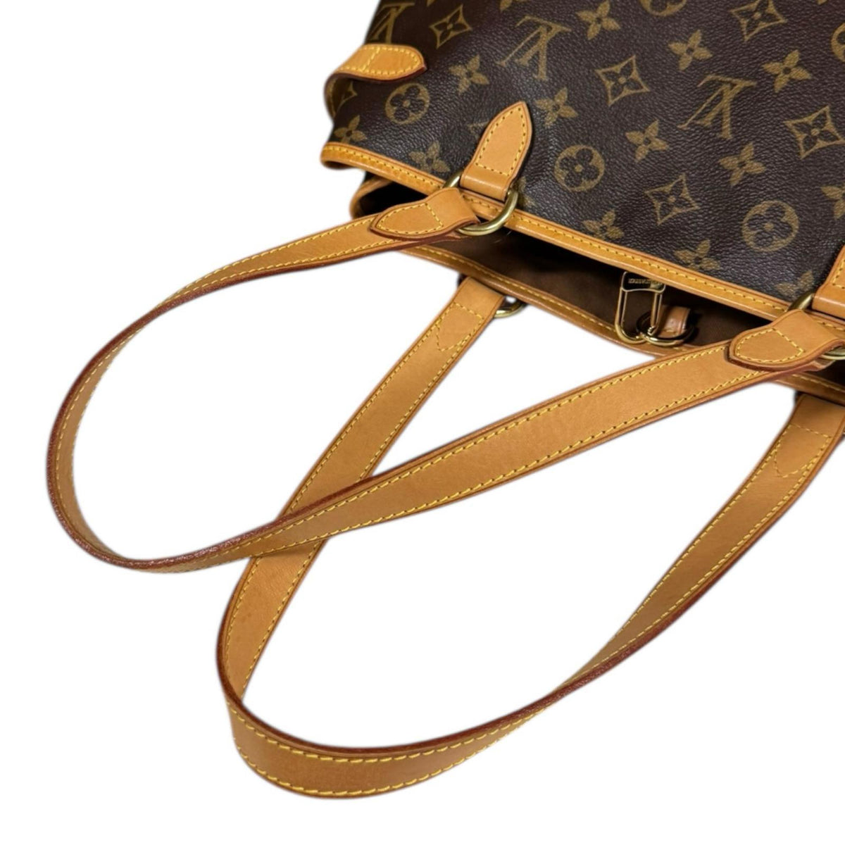 Louis Vuitton Brown Monogram Canvas Shoulder Bag (Pre-Owned)