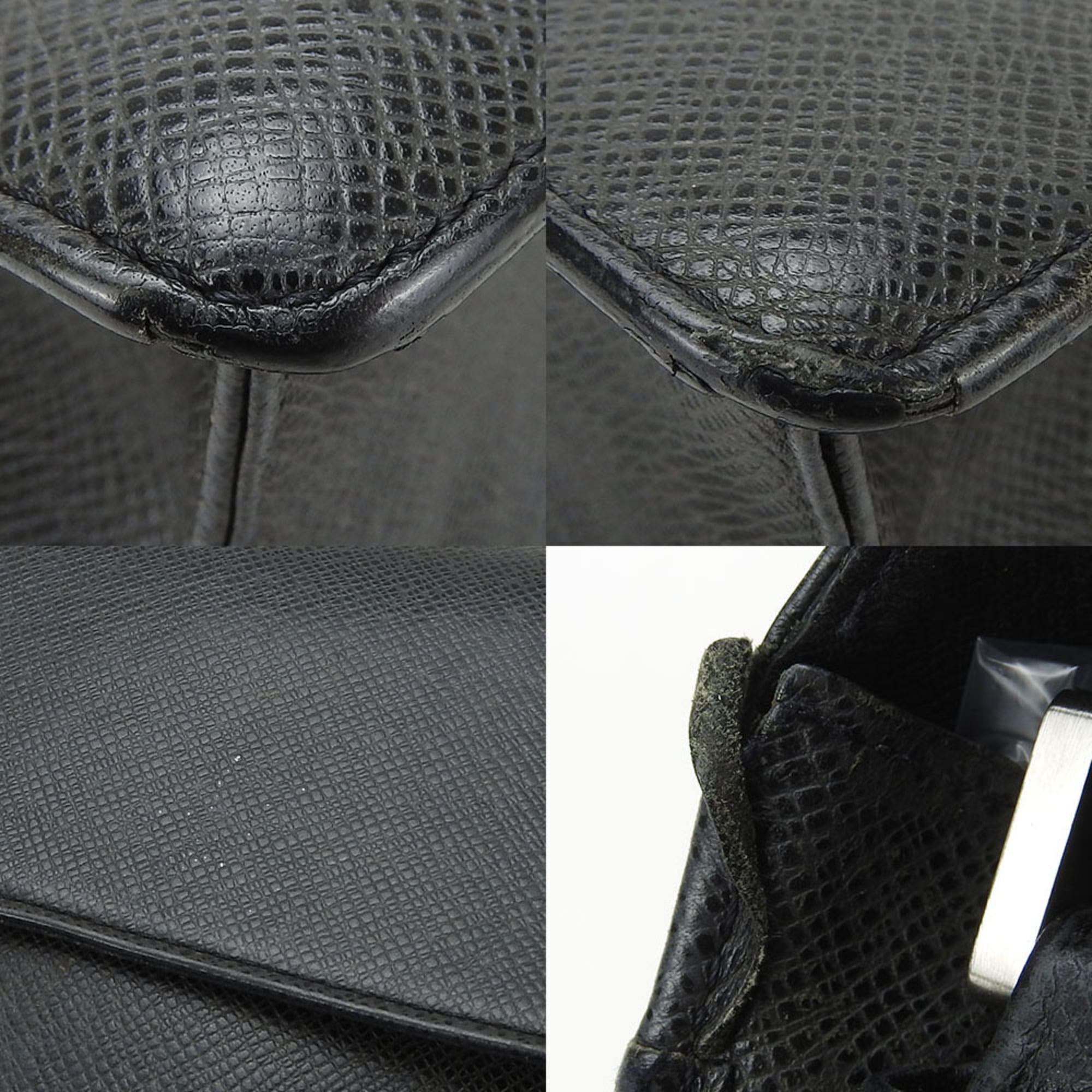 Louis Vuitton Taiga Ardoise Taiga Leather Shoulder Bag (Pre-Owned)