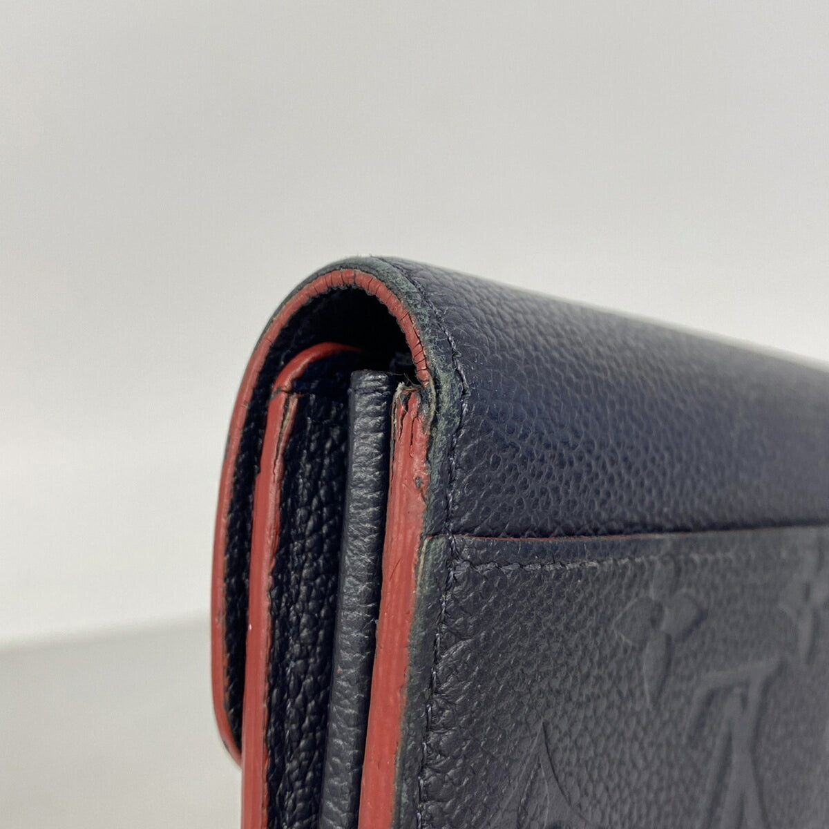 Louis Vuitton Marine Rouge Long Wallet (Bi-Fold) (Pre-Owned)