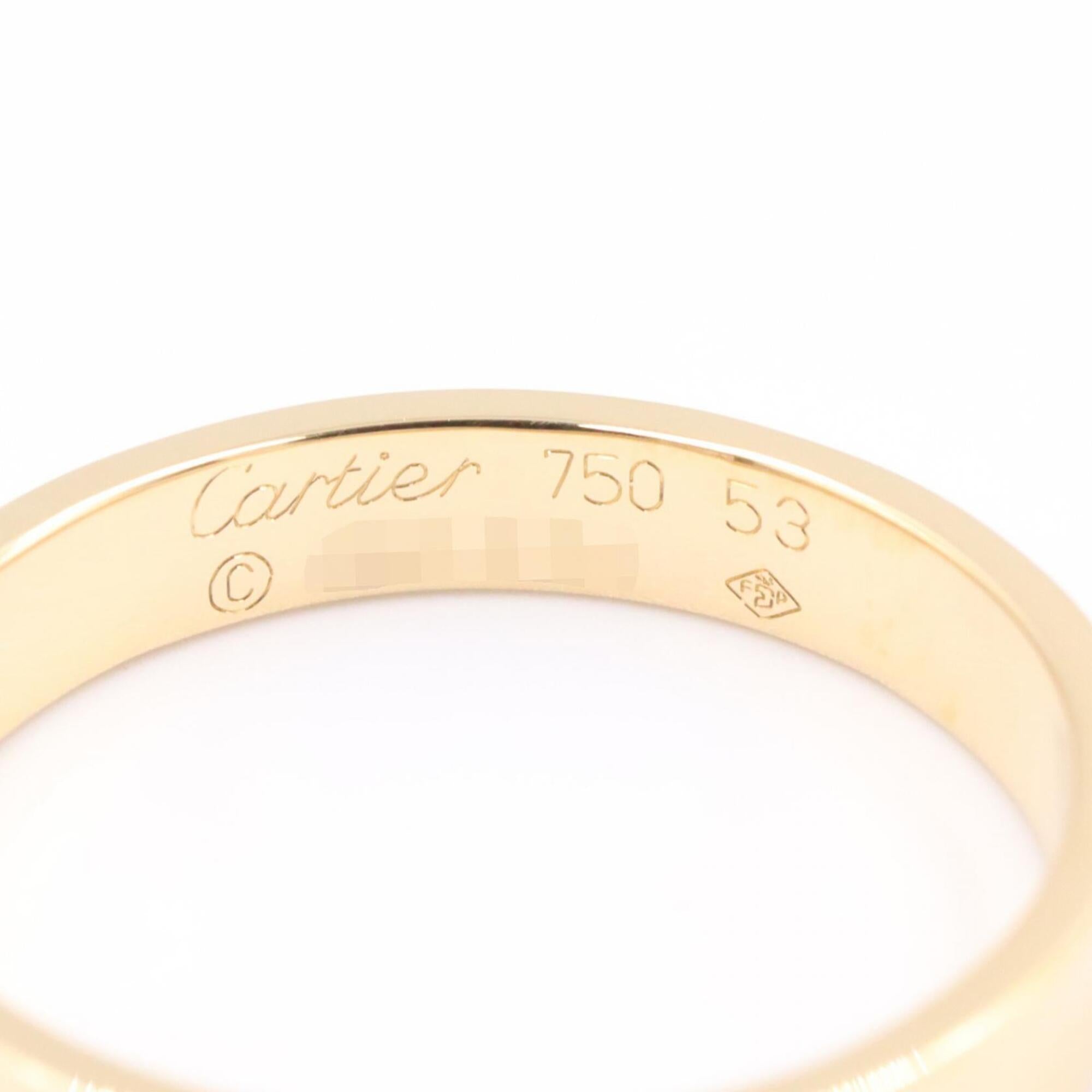 Cartier Gold Yellow Gold (18K) Band Ring (Pre-Owned)