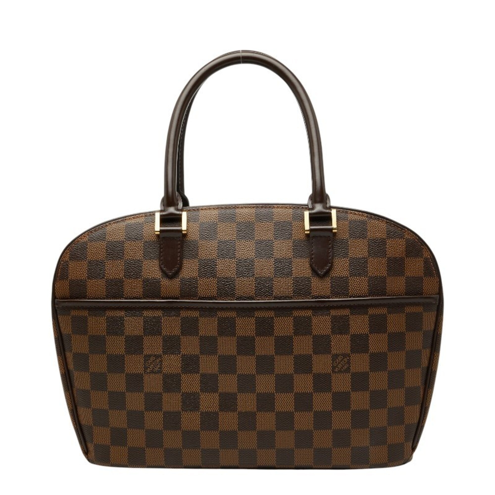 Louis Vuitton Brown Pvc Leather Handbag (Pre-Owned)