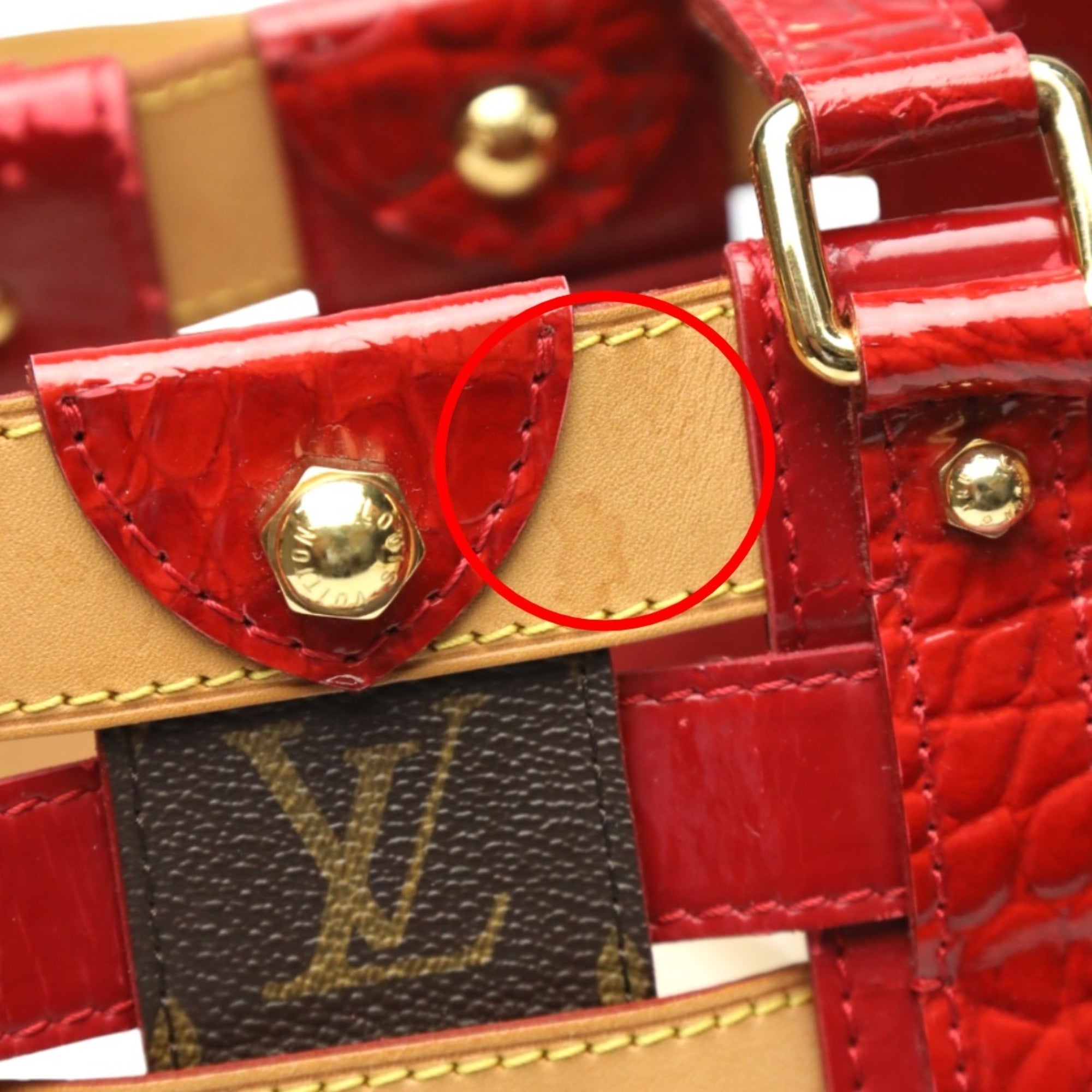 Louis Vuitton Brown Monogram Handbag (Pre-Owned)