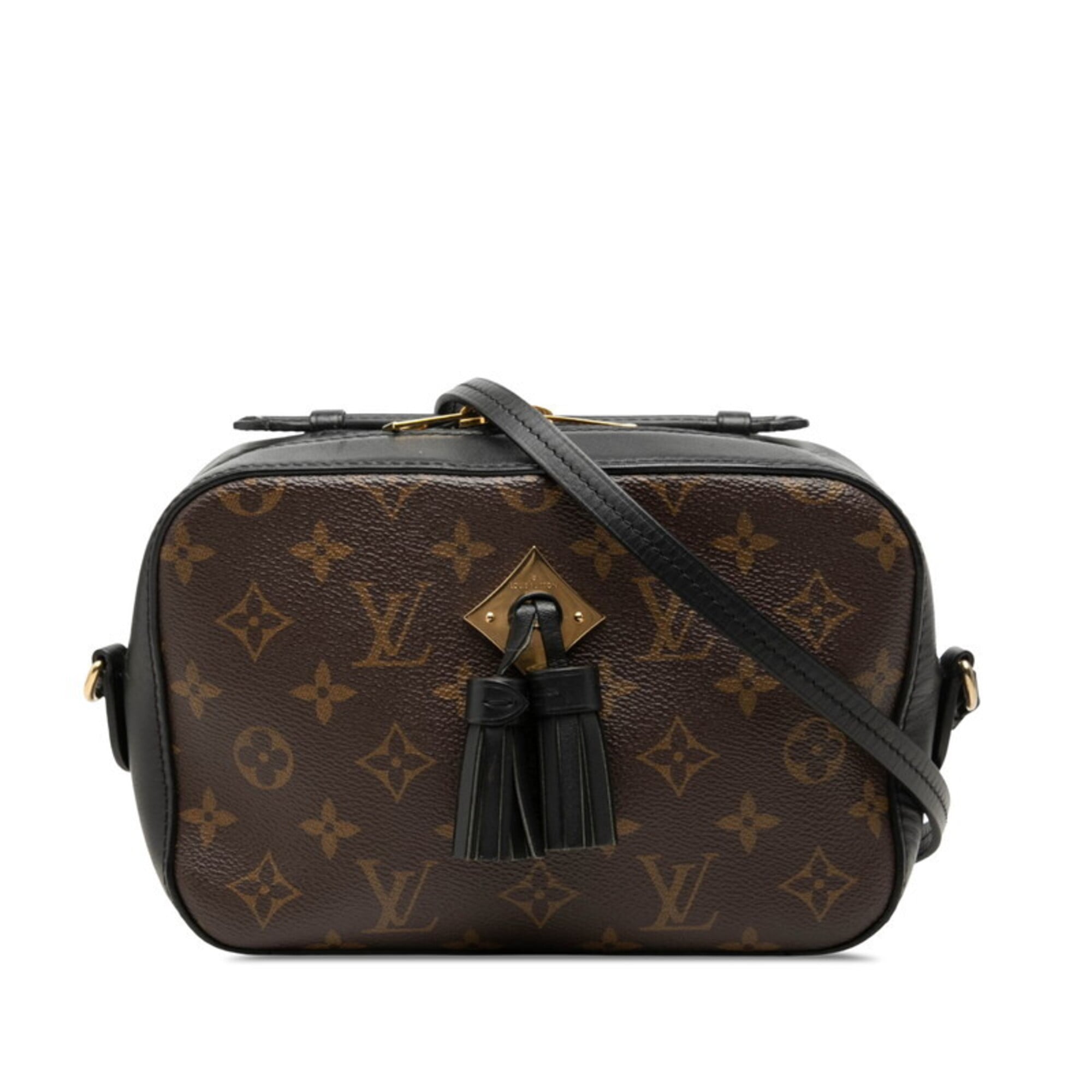 Louis Vuitton Monogram Black Brown Noir Pvc Leather Handbag Shoulder Bag (Pre-Owned)