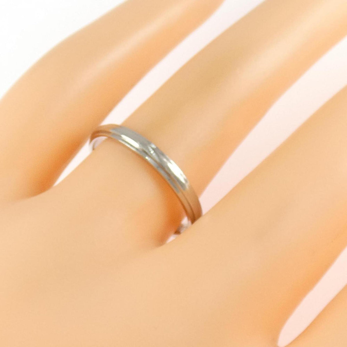 Cartier Platinum 950 Band Ring (Pre-Owned)