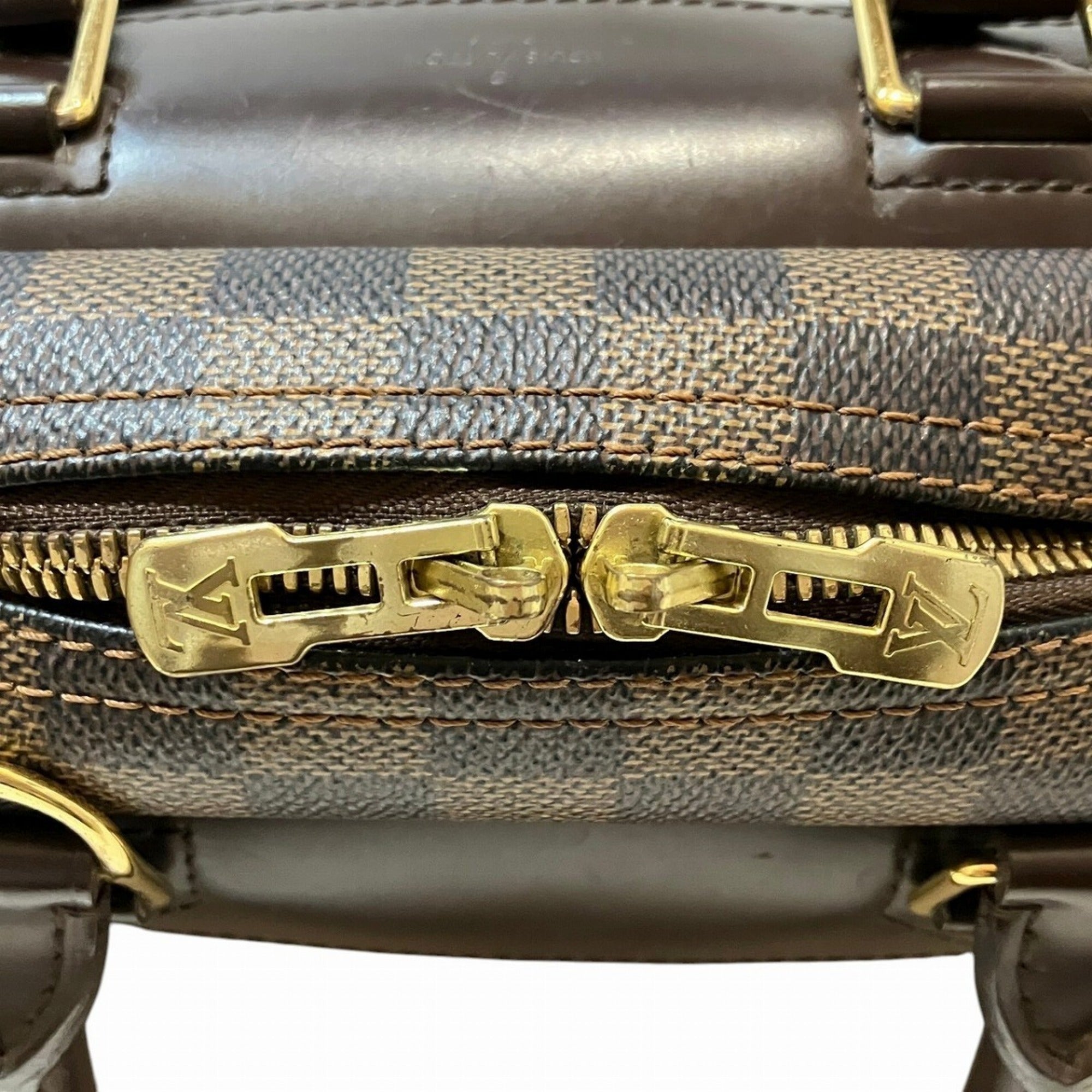 Louis Vuitton Brown Damier Canvas Galle Handbag (Pre-Owned)
