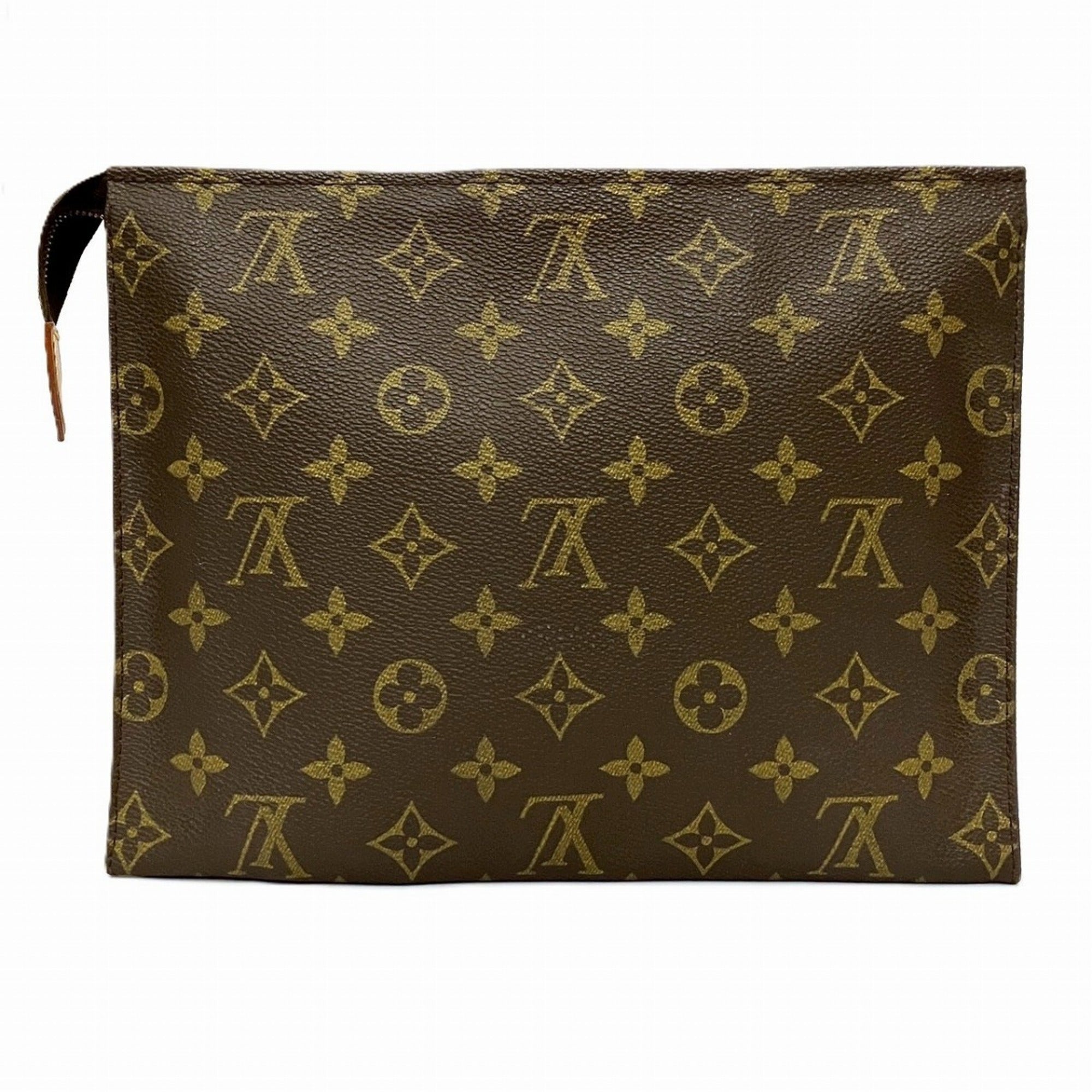 Louis Vuitton Monogram Brown Monogram Clutch Bag (Pre-Owned)