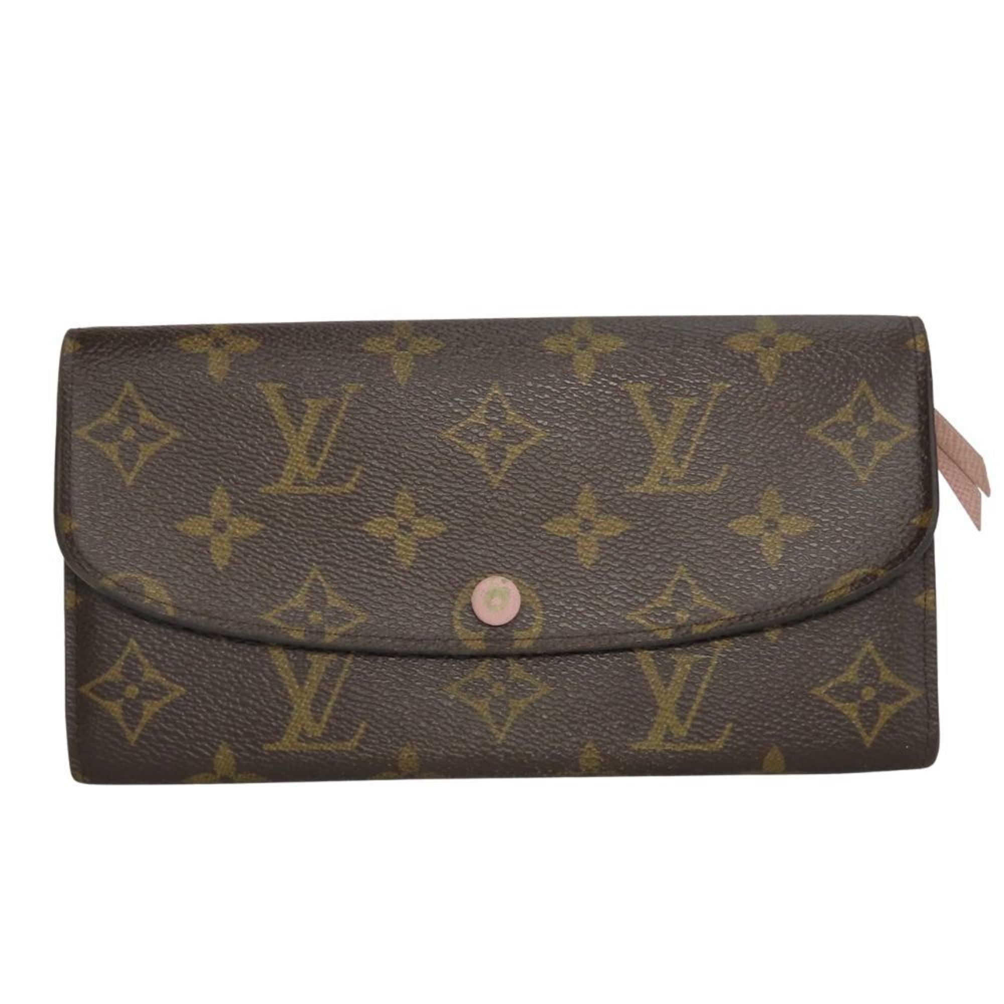 Louis Vuitton Brown Rose Ballerine Monogram Long Wallet (Bi-Fold) (Pre-Owned)
