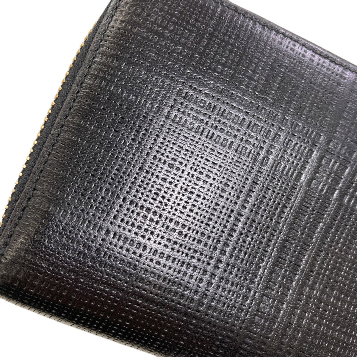 Loewe Black Leather Long Wallet (Bi-Fold) (Pre-Owned)