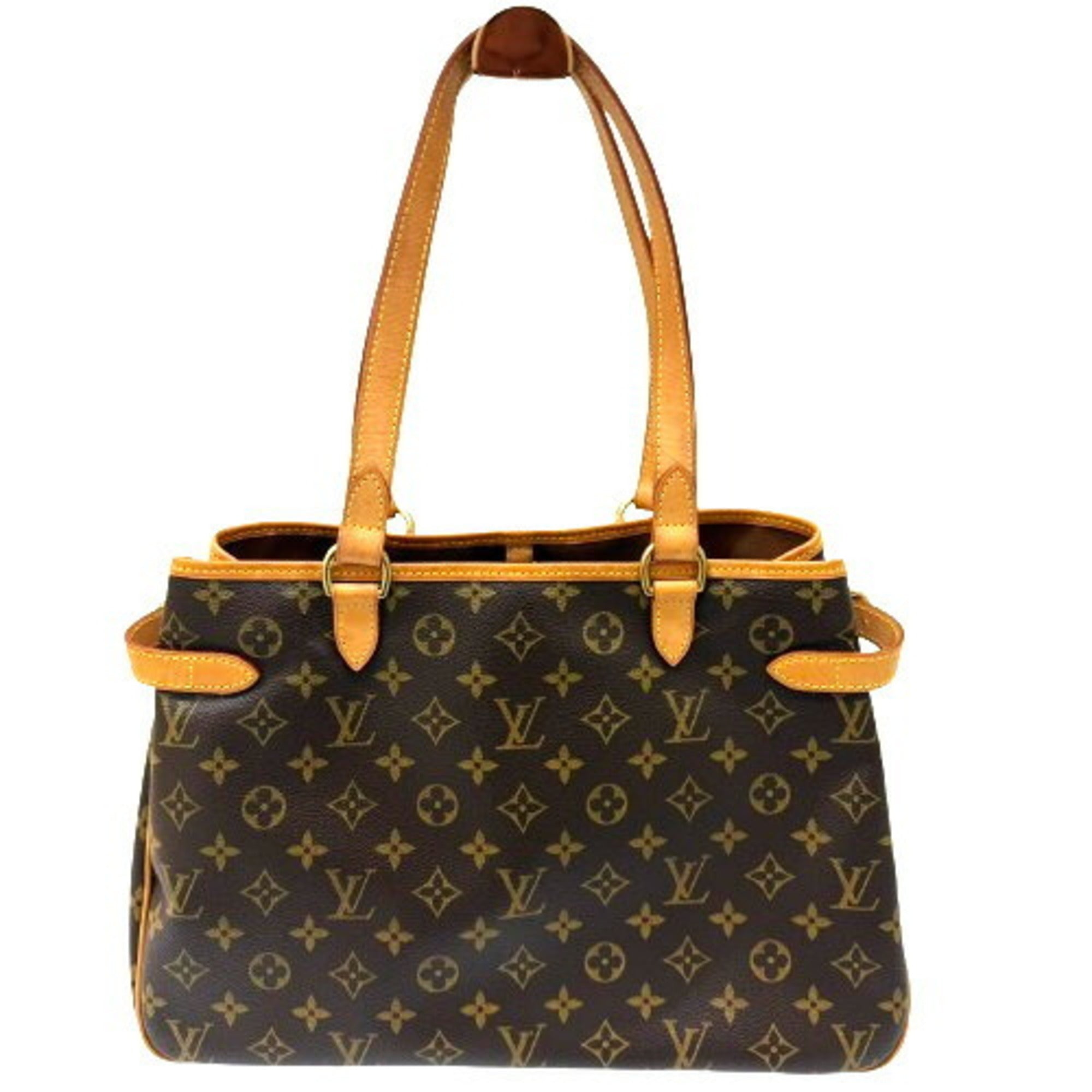 Louis Vuitton Monogram Brown Coated Canvas Shoulder Bag (Pre-Owned)