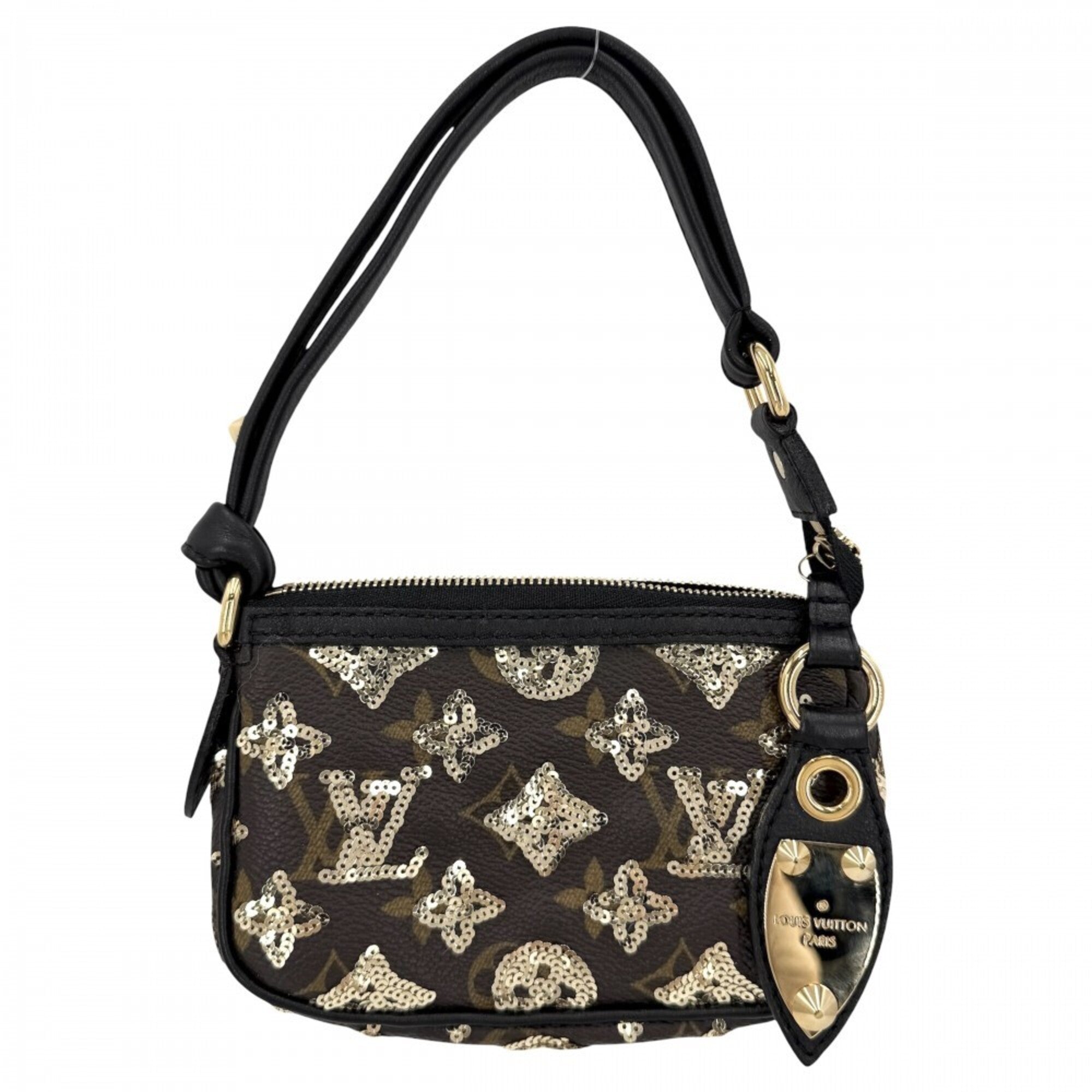 Louis Vuitton Black Brown Monogram Eclipse Monogram Eclipse Handbag (Pre-Owned)
