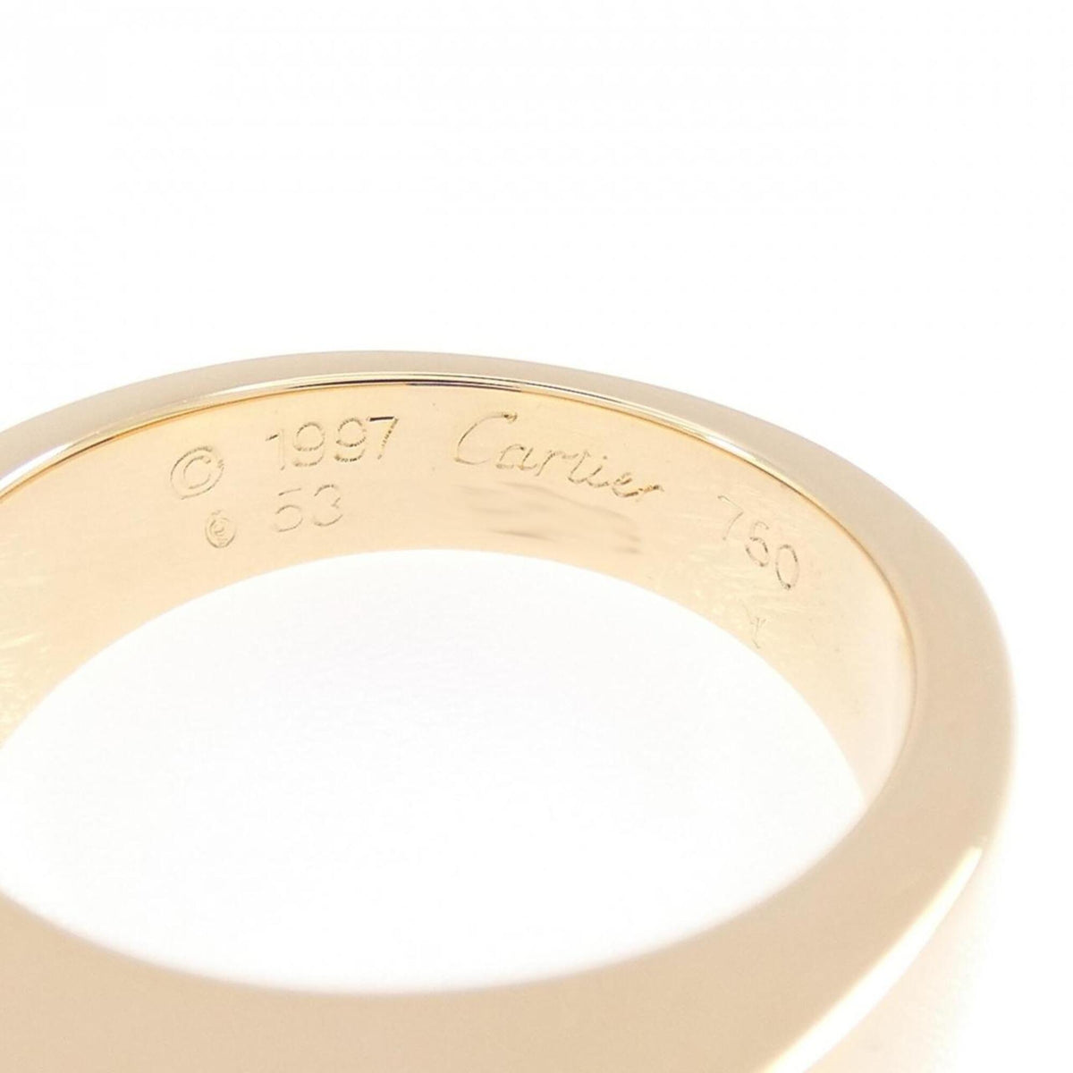 Cartier Yellow Gold (18K) Band Ring (Pre-Owned)