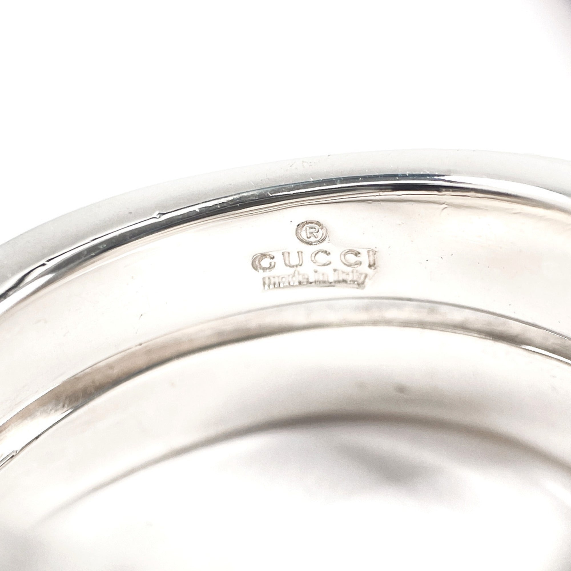 Gucci Silver Silver 925 Band Ring (Pre-Owned)