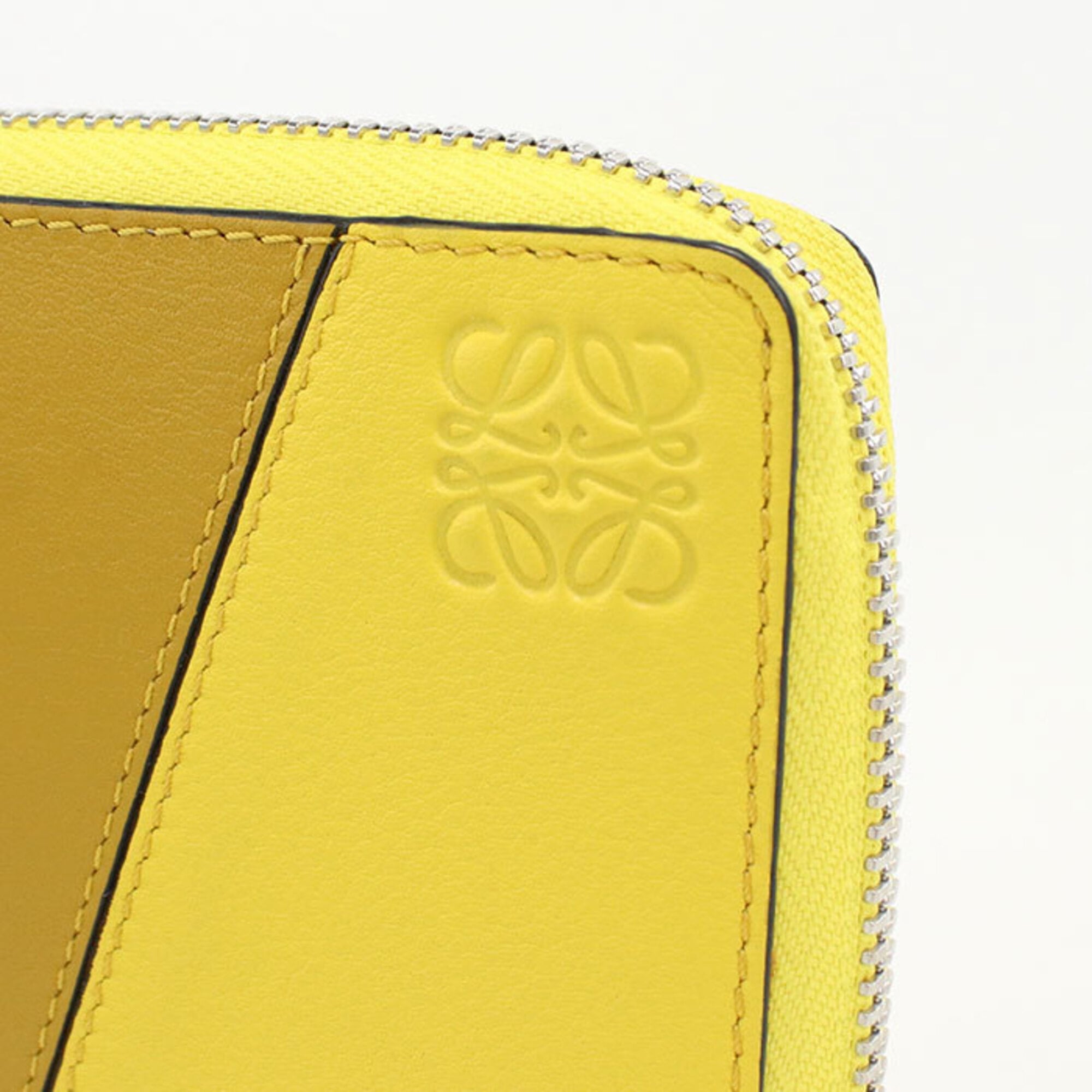 Loewe Yellow Leather Wallet (Bi-Fold) (Pre-Owned)