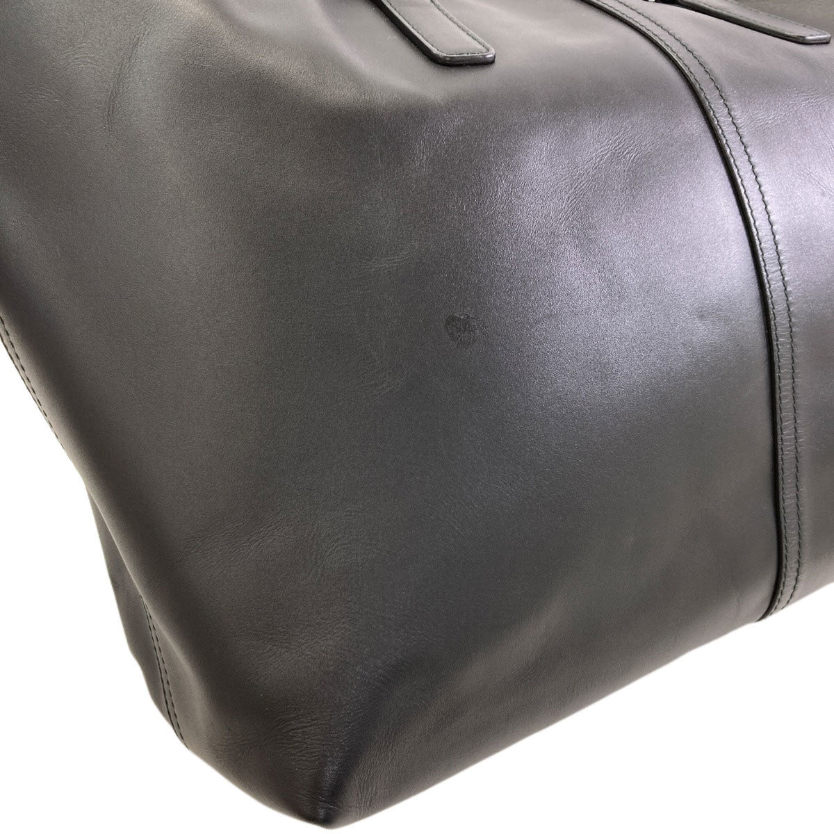 Bottega Veneta Black Leather Handbag (Pre-Owned)