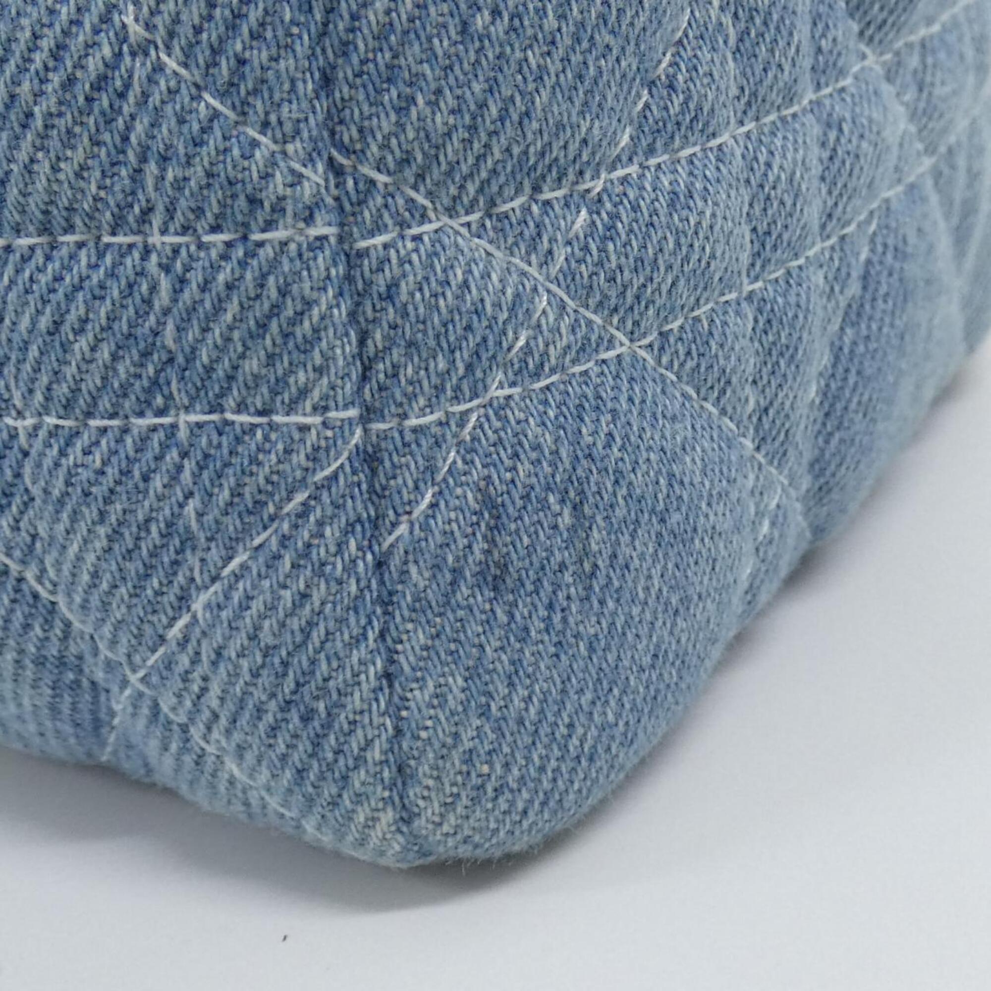 Christian Dior Light Blue Denim Handbag (Pre-Owned)