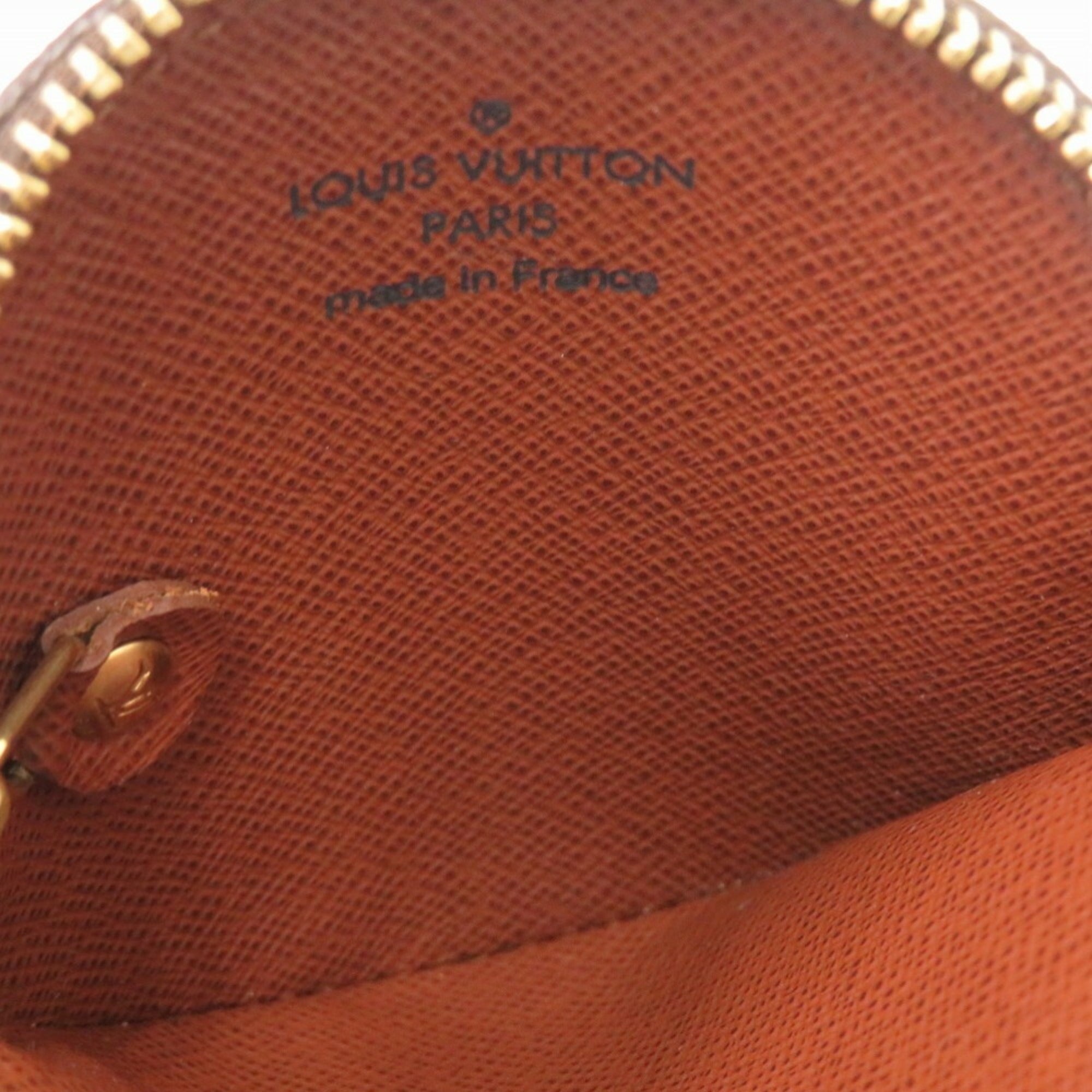 Louis Vuitton Brown Monogram Coin Purse/Coin Case (Pre-Owned)