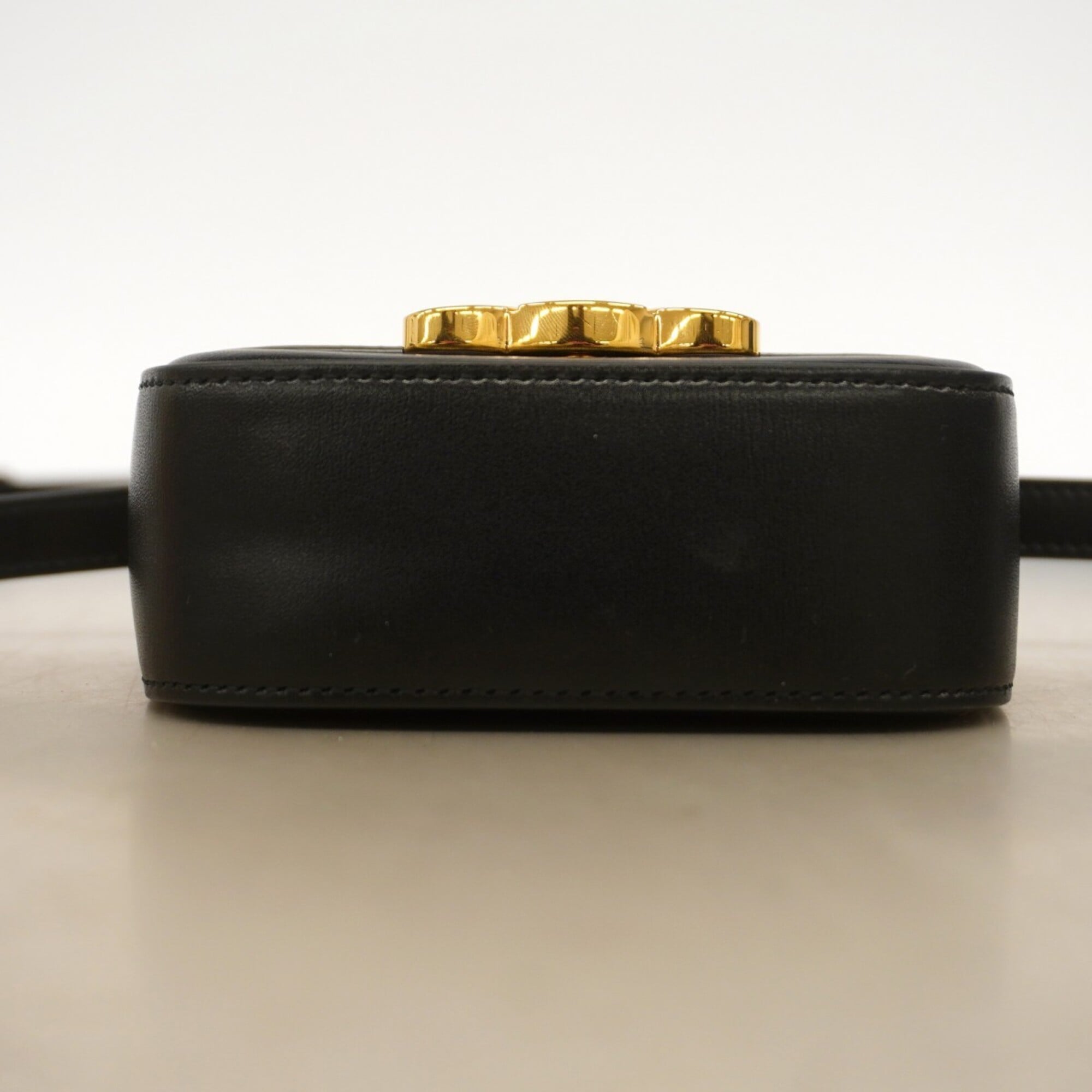 Celine Black Leather Shoulder Bag (Pre-Owned)