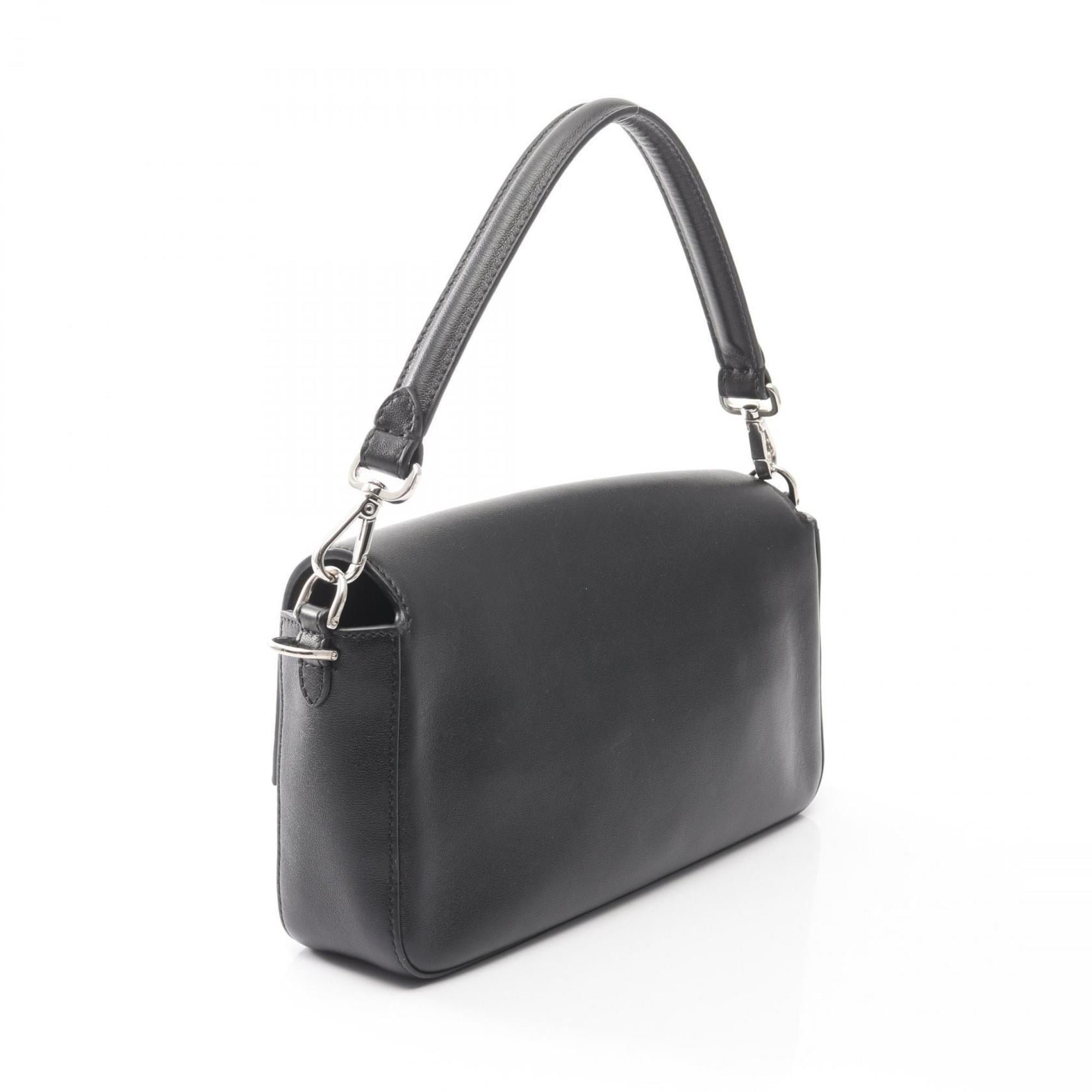 Fendi Black Leather Handbag (Pre-Owned)