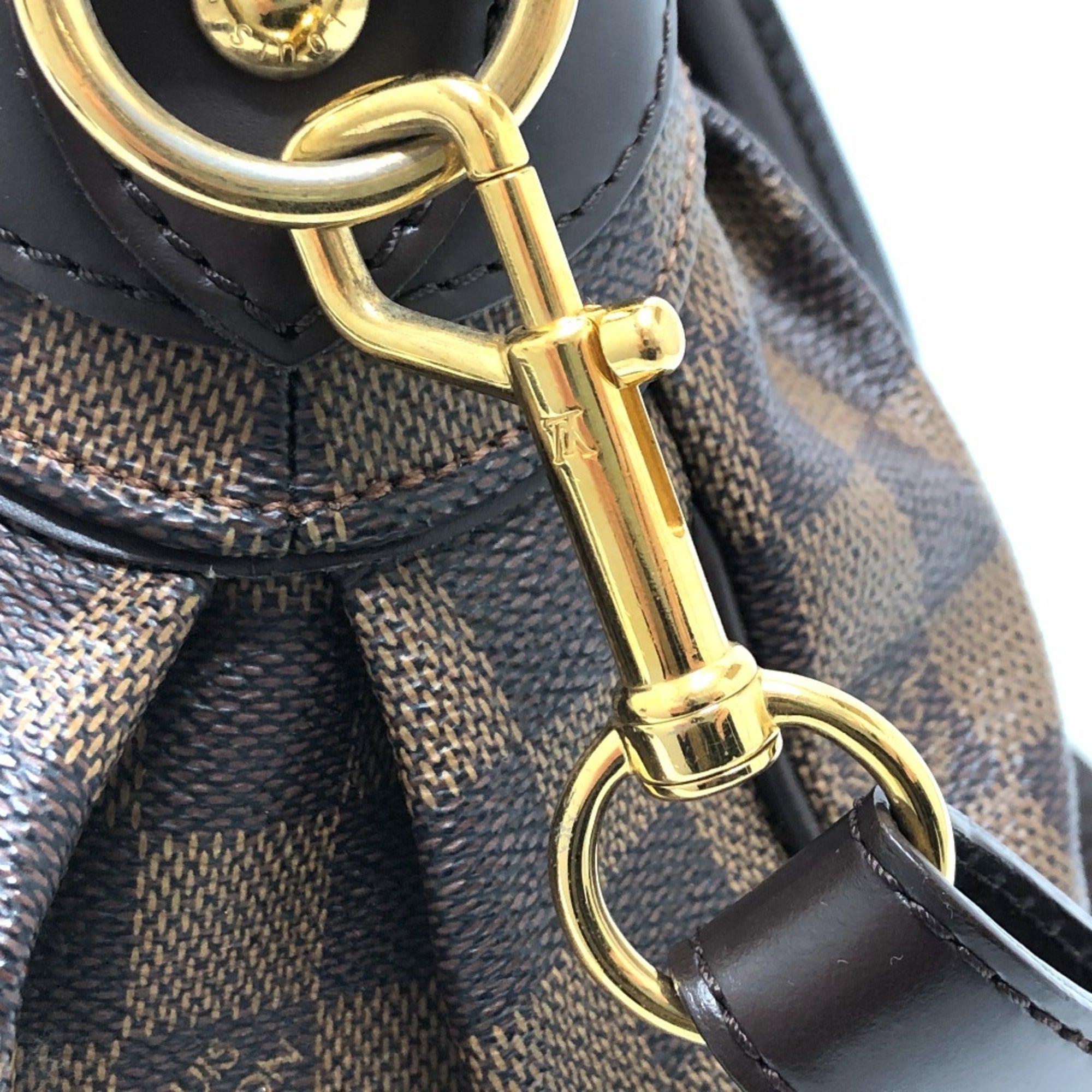 Louis Vuitton Damier Brown Damier Canvas Galle Damier Canvas Handbag (Pre-Owned)