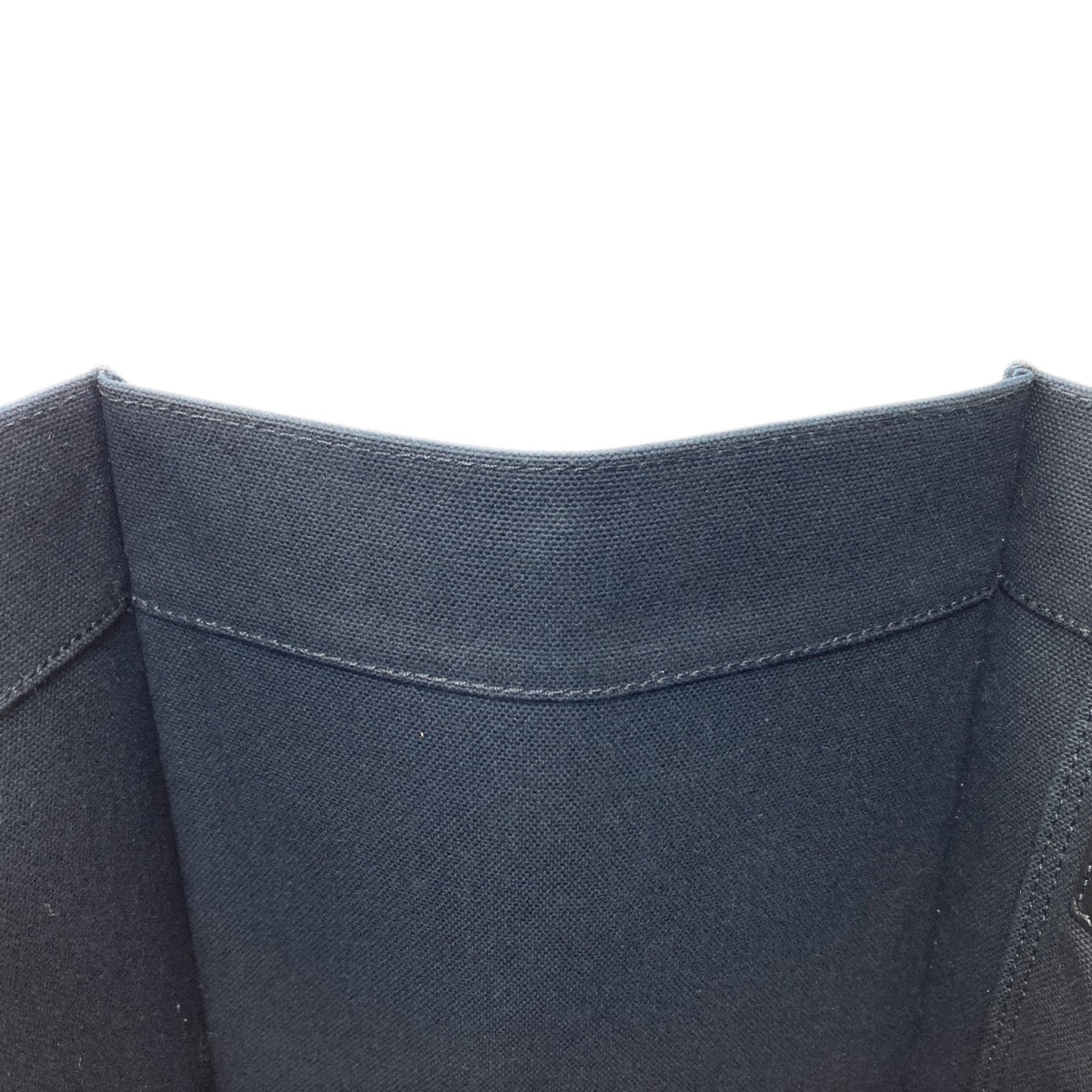 Versace Black Canvas Tote Bag (Pre-Owned)