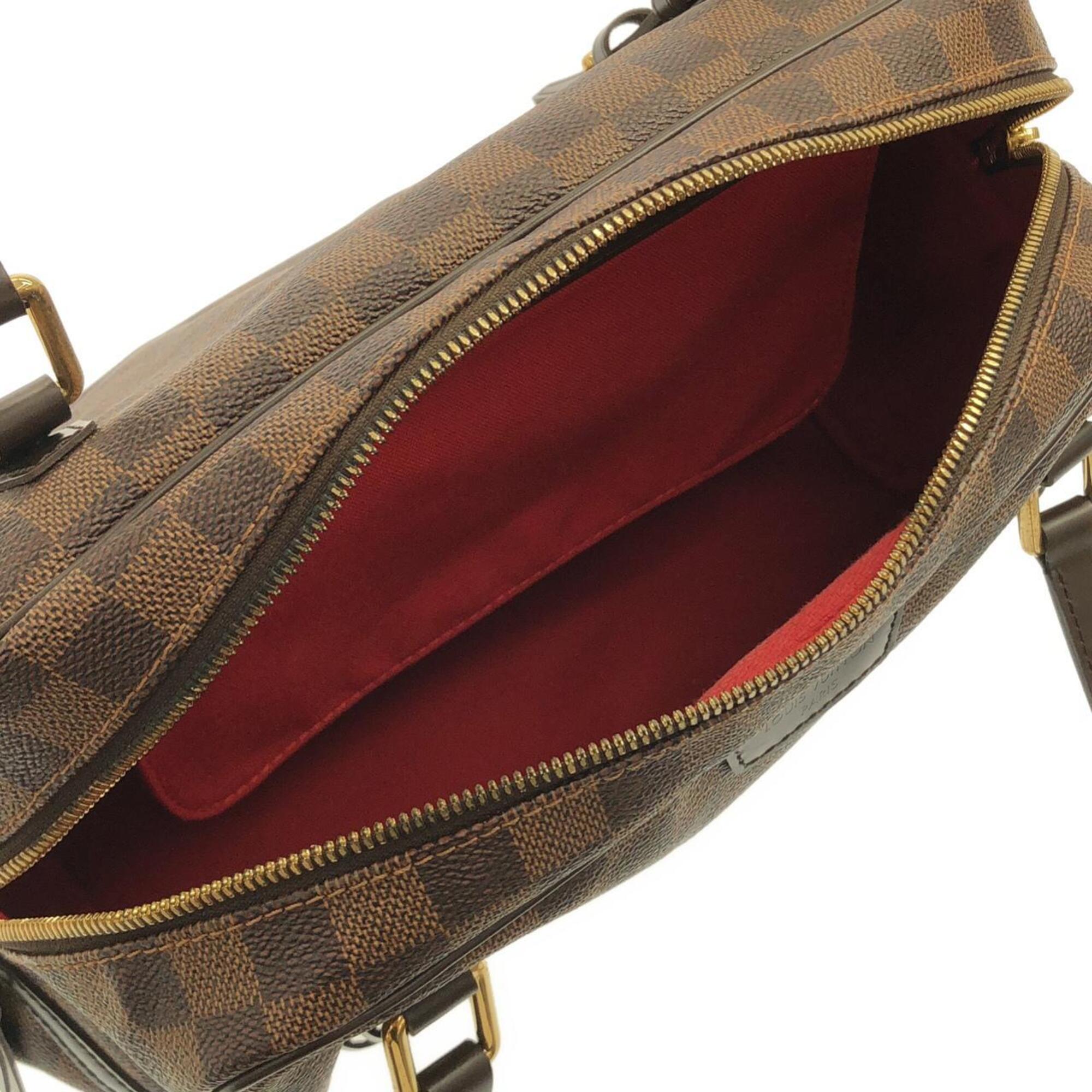 Louis Vuitton Damier Damier Canvas Ebene Damier Canvas Shoulder Bag (Pre-Owned)