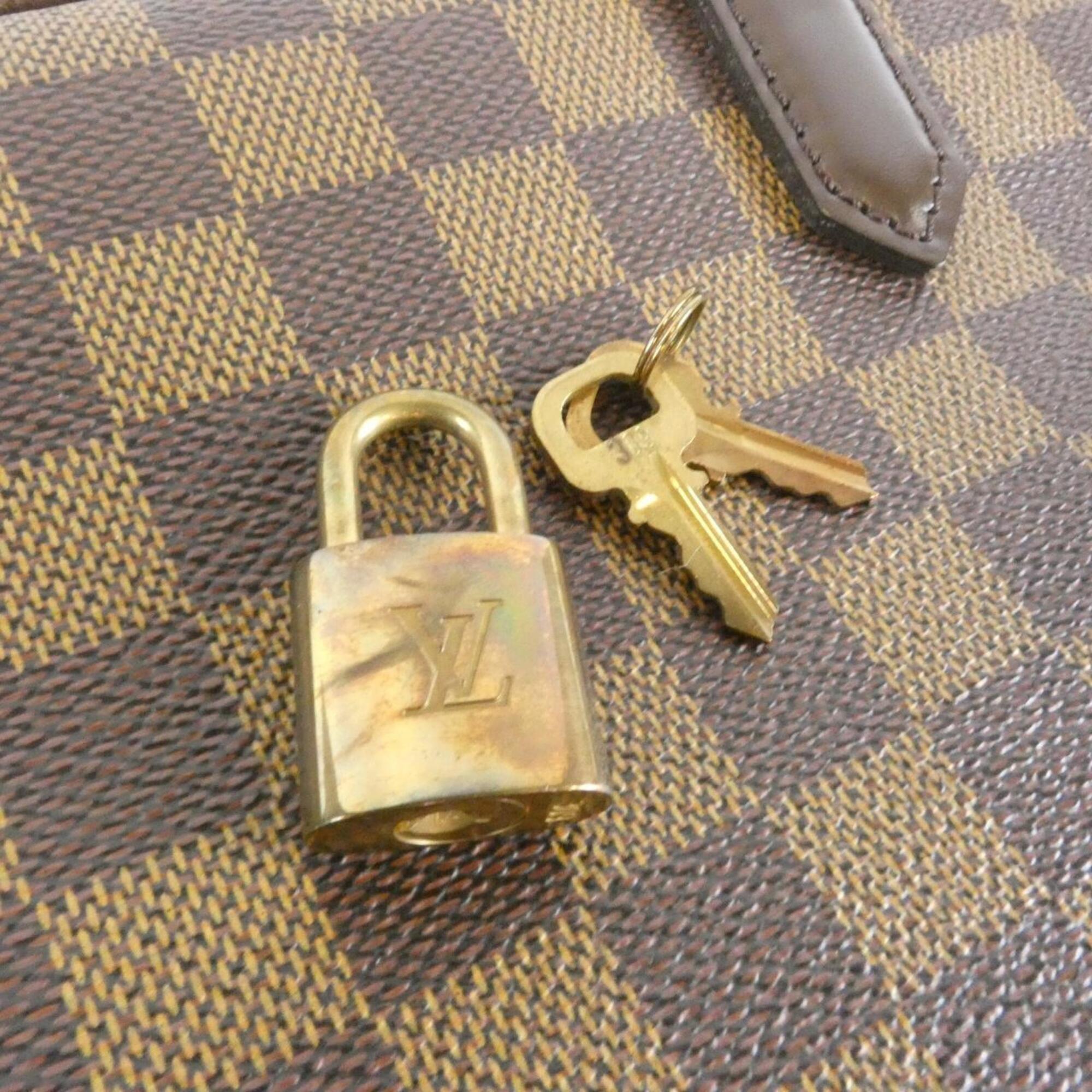 Louis Vuitton Brown Coated Canvas Handbag (Pre-Owned)