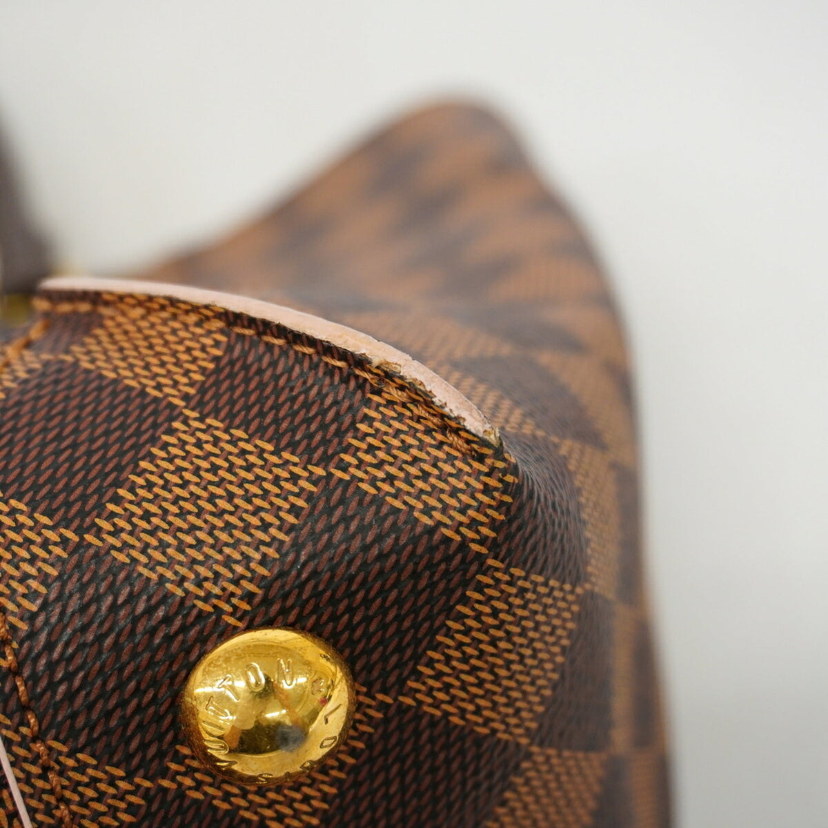 Louis Vuitton Ebene Rose Ballerine Handbag (Pre-Owned)
