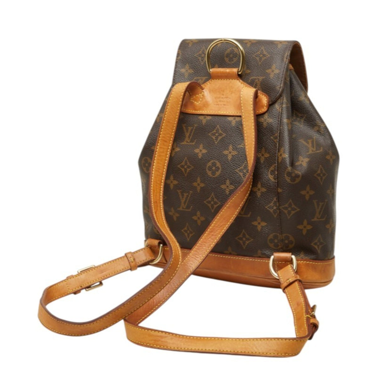 Louis Vuitton Brown Pvc Leather Backpack (Pre-Owned)