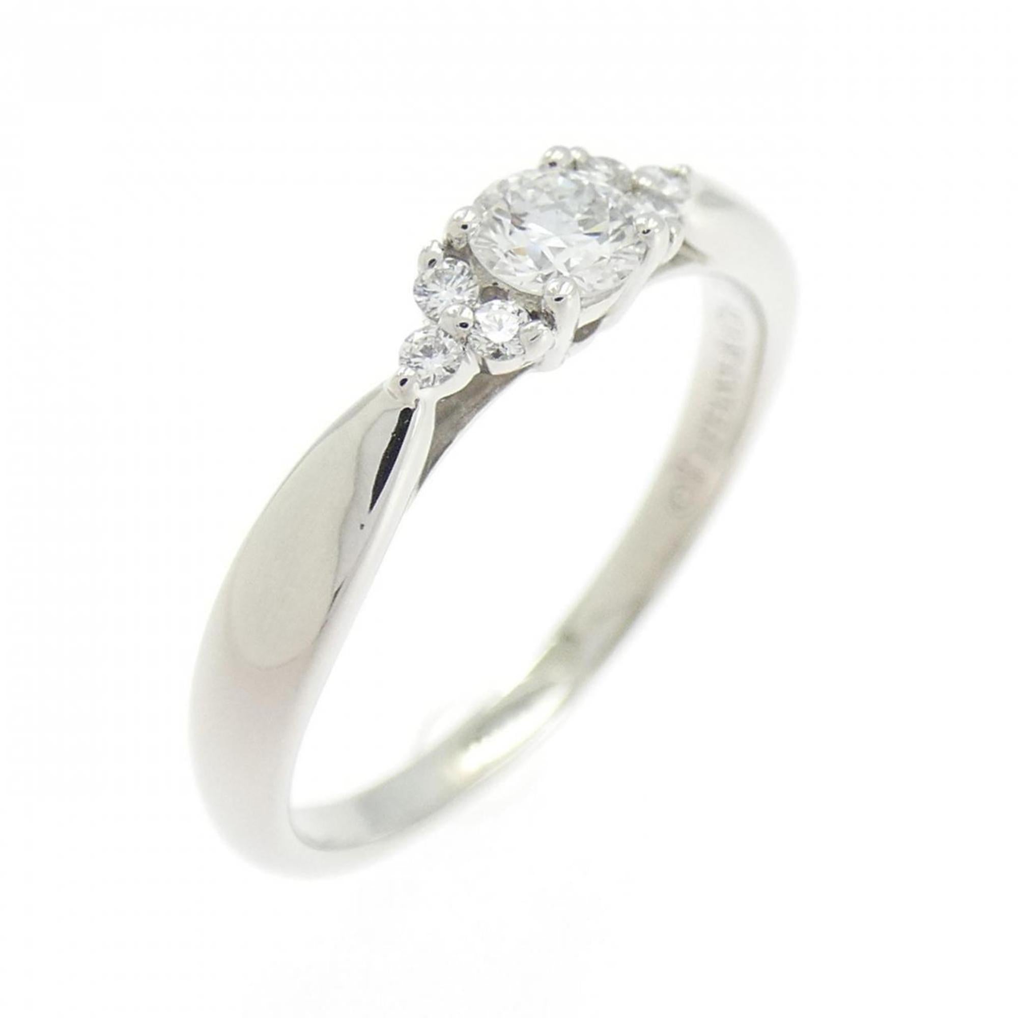 Tiffany Platinum Platinum 950 Band Ring (Pre-Owned)