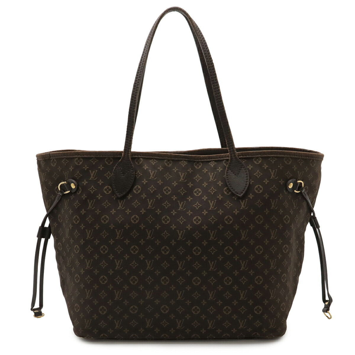Louis Vuitton Fusain Canvas Leather Shoulder Bag Tote Bag (Pre-Owned)