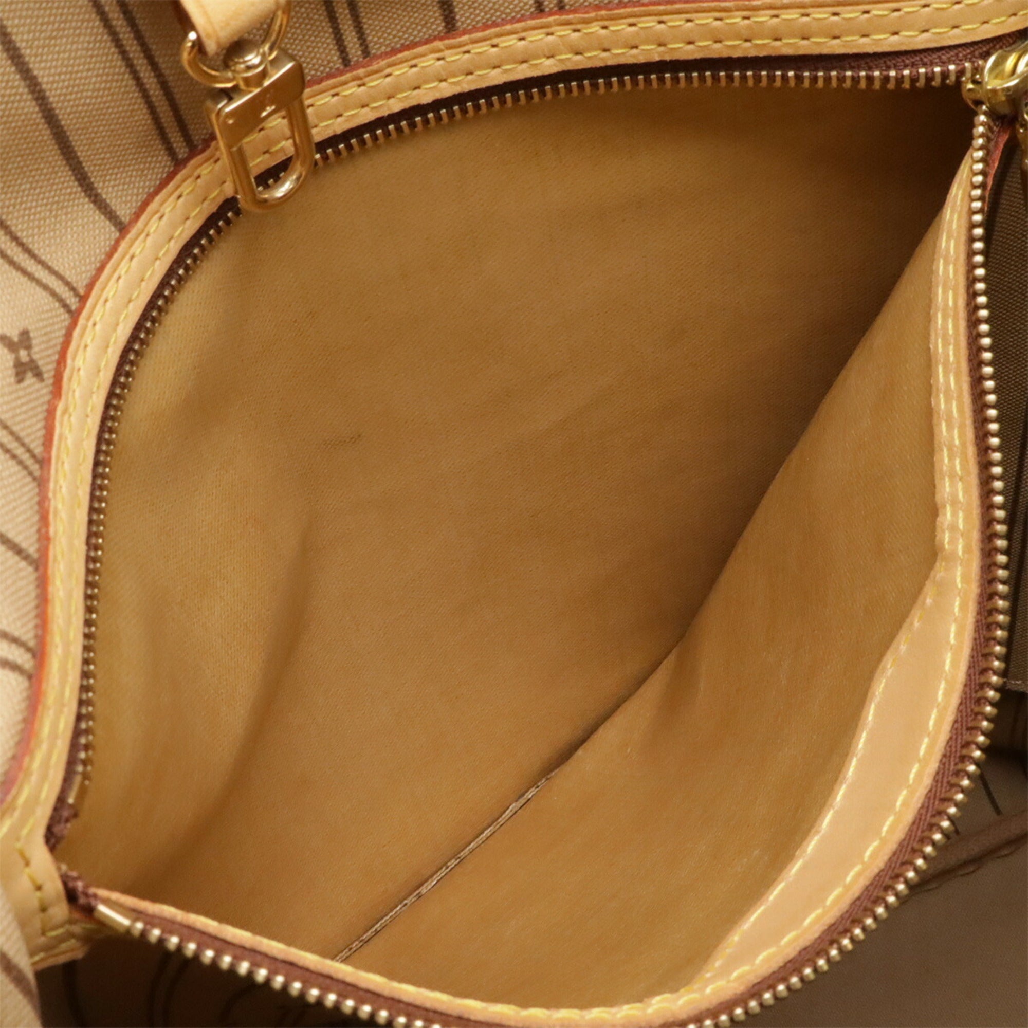 Louis Vuitton Brown Monogram Canvas Shoulder Bag Tote Bag (Pre-Owned)