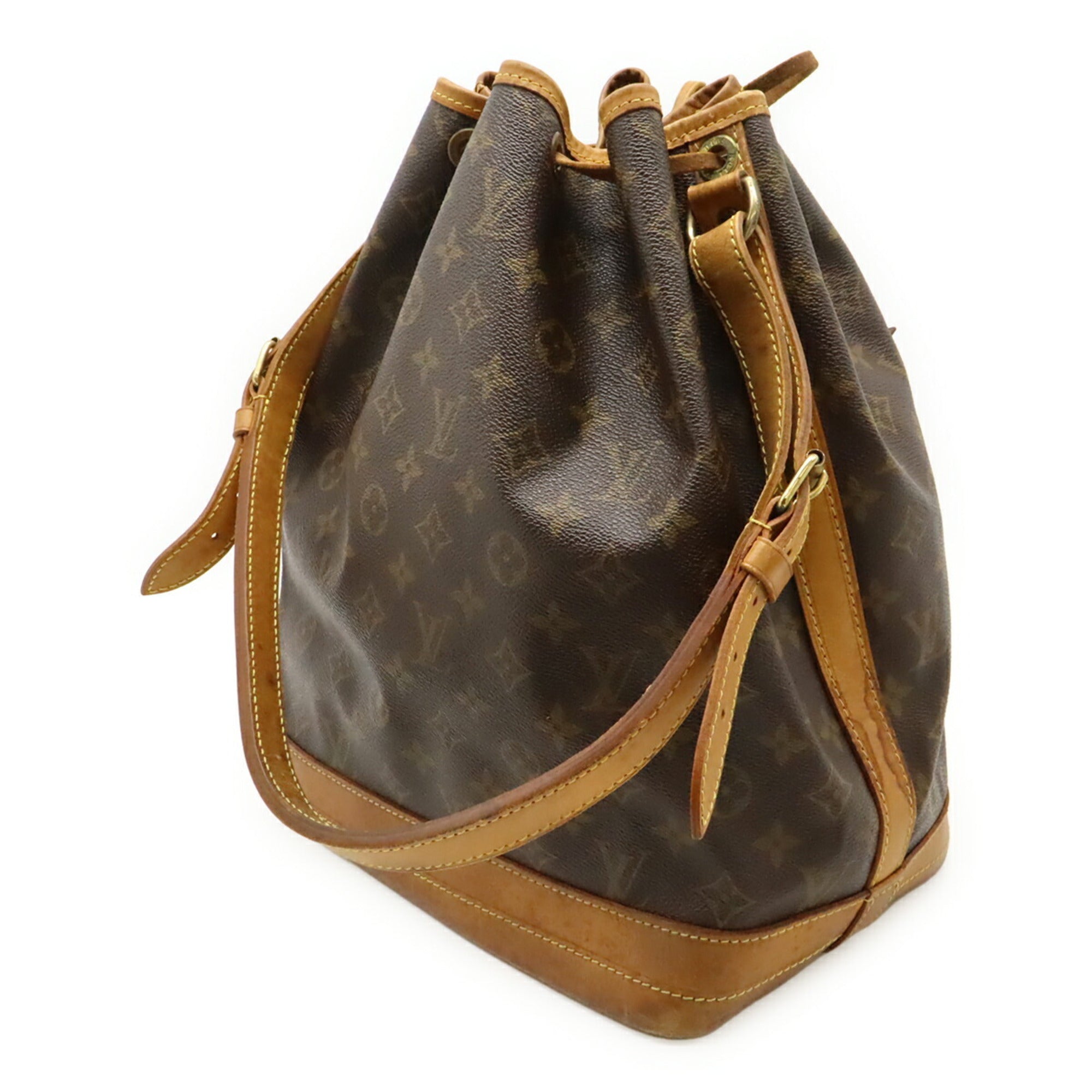 Louis Vuitton Brown Monogram Canvas Pvc Coated Canvas Shoulder Bag (Pre-Owned)