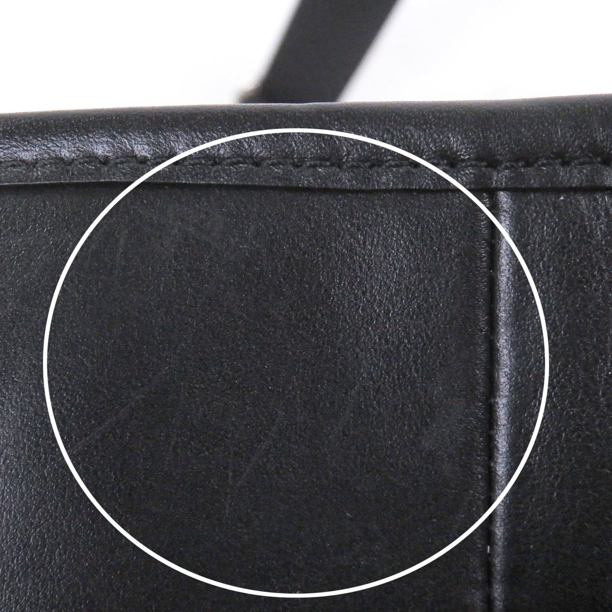 Coach Black Gray Leather Briefcase Shoulder Bag (Pre-Owned)