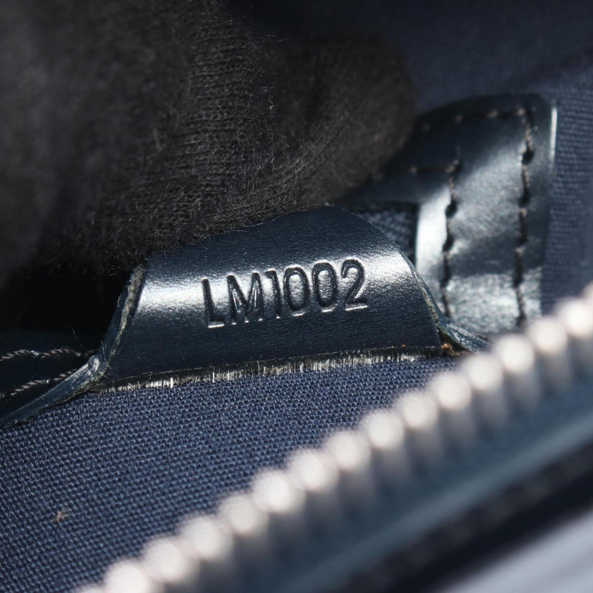 Louis Vuitton Monogram Mat Navy Handbag (Pre-Owned)
