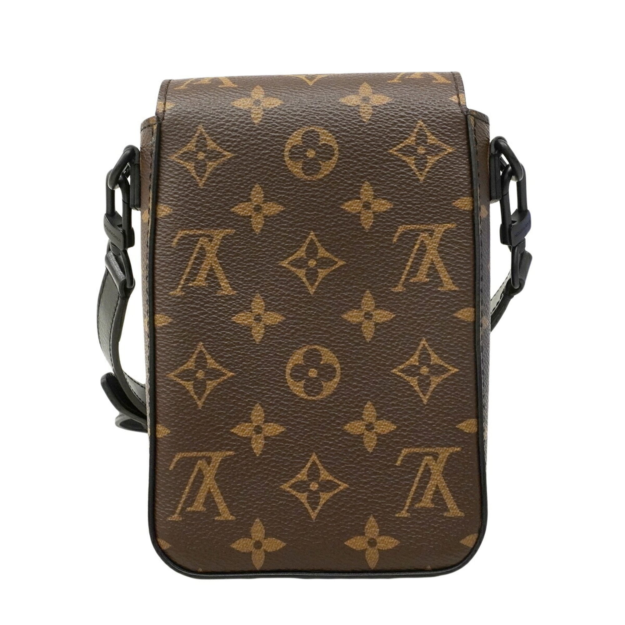 Louis Vuitton Black Brown Shoulder Bag (Pre-Owned)