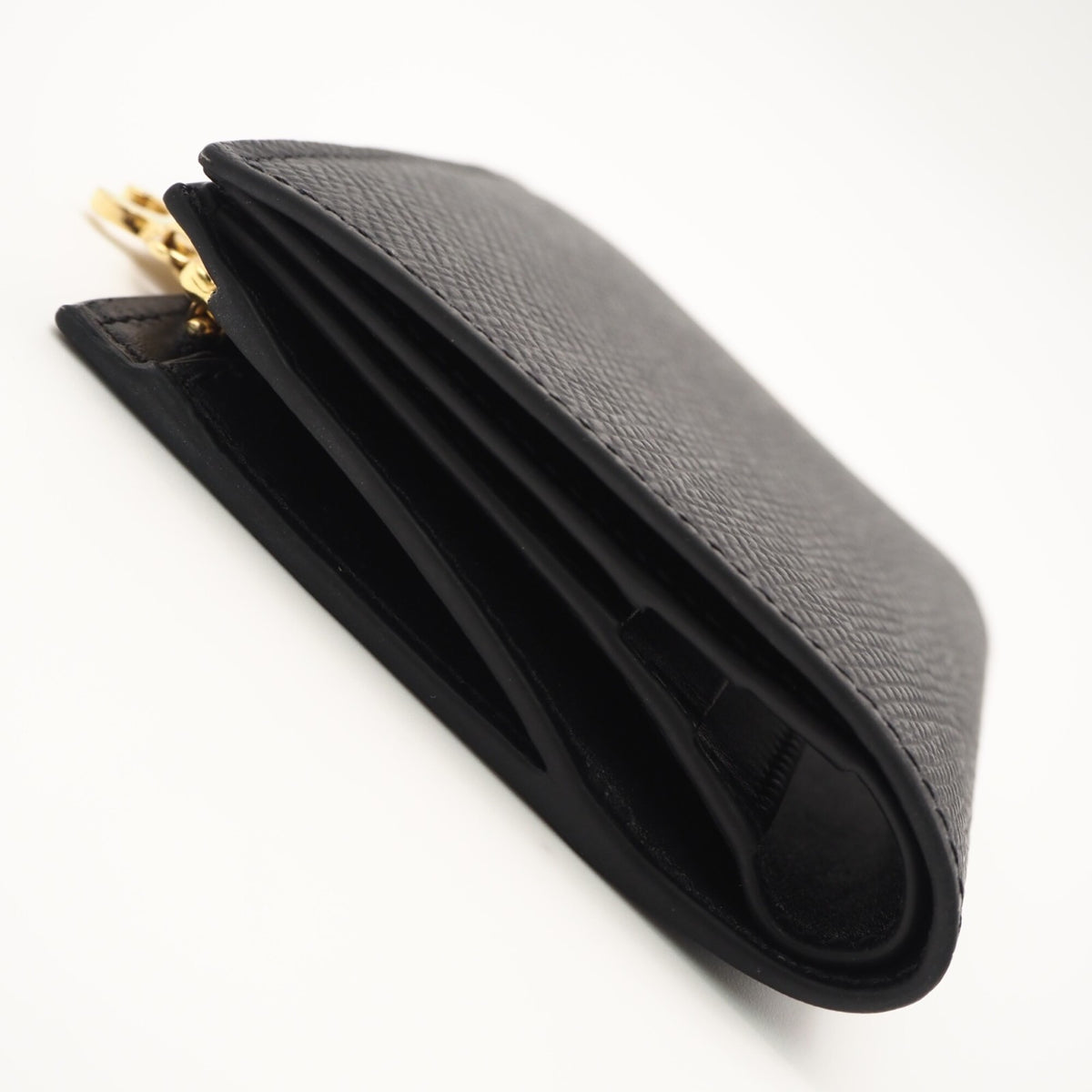 Celine Black Leather Wallet (Bi-Fold) (Pre-Owned)