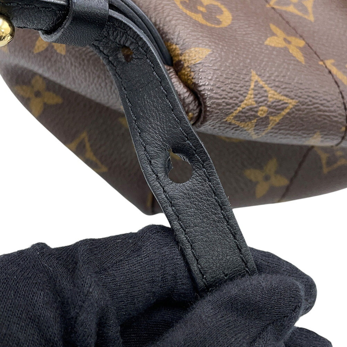Louis Vuitton Noir Monogram Reverse Monogram Backpack (Pre-Owned)