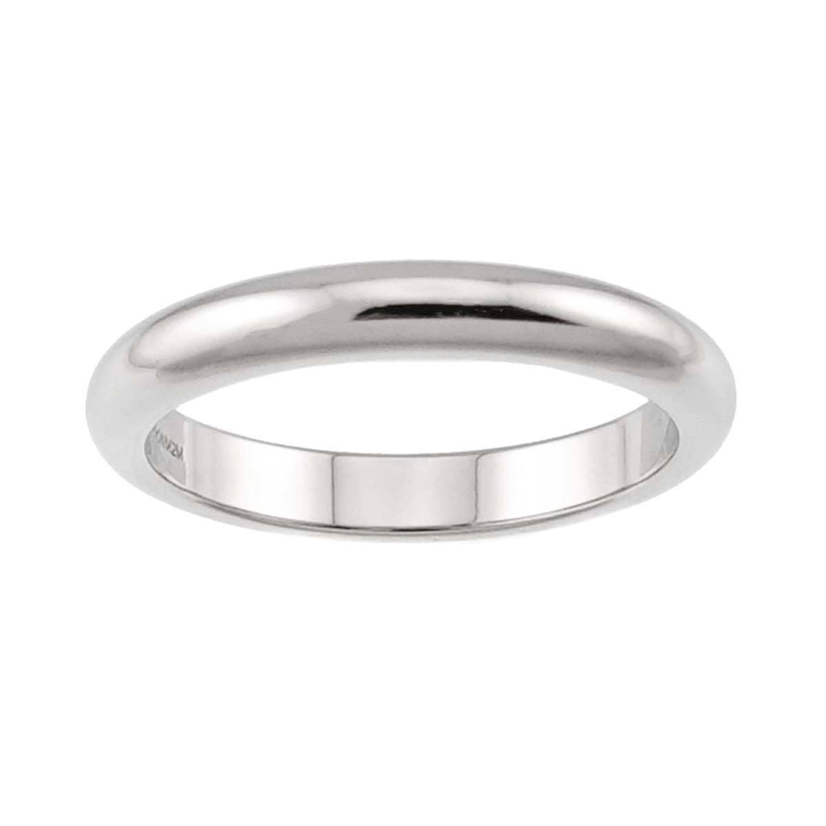 Bvlgari Platinum Platinum 950 Band Ring (Pre-Owned)