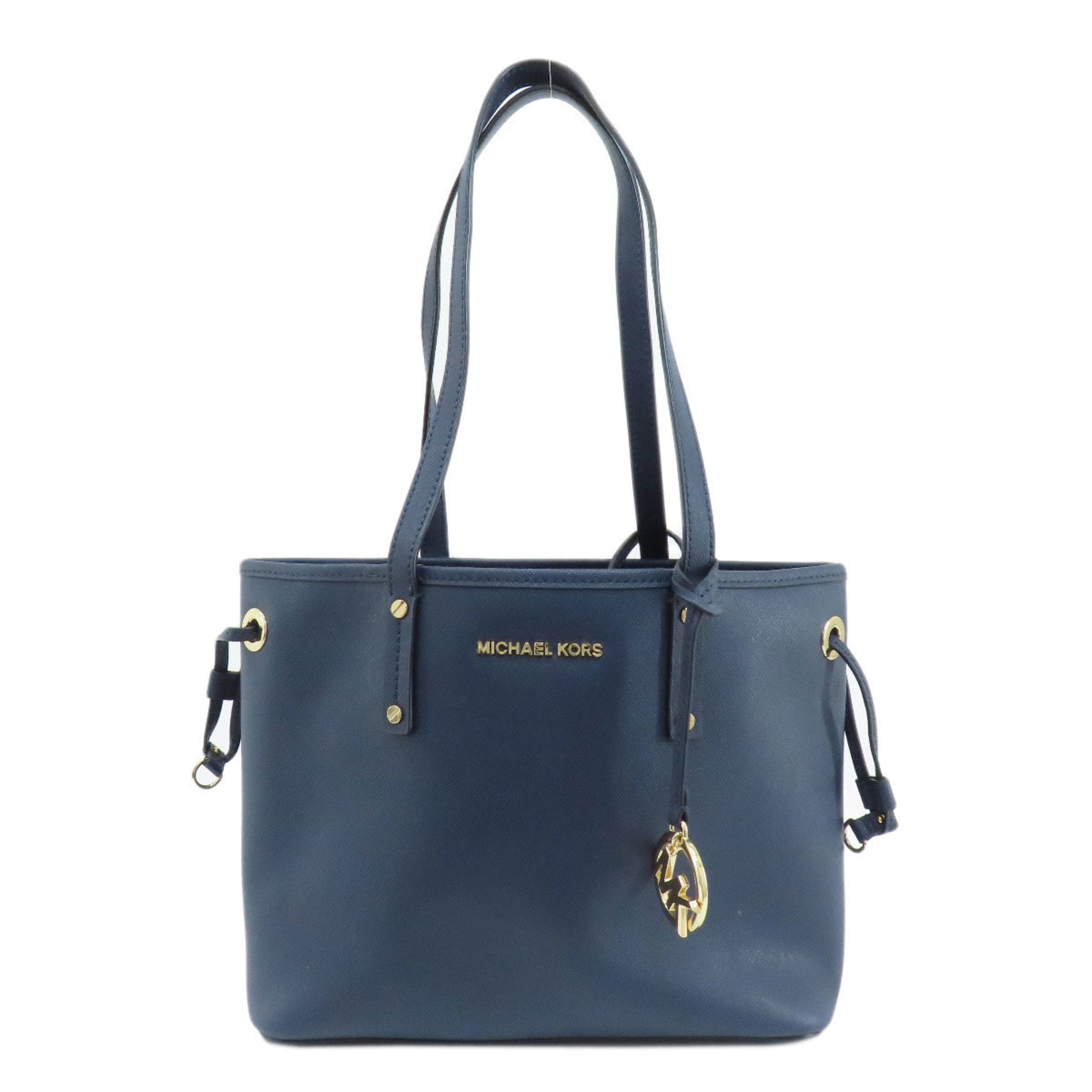 Michael Kors Navy Pvc Tote Bag (Pre-Owned)