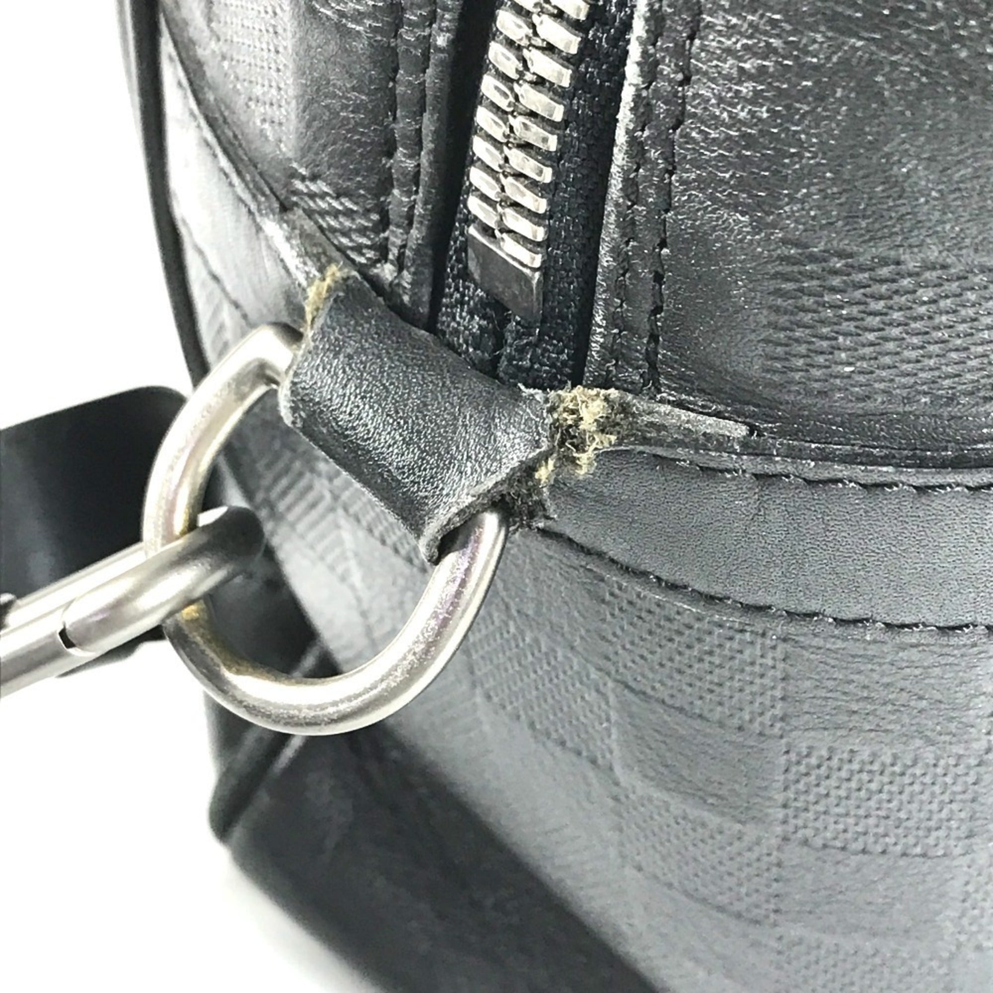 Louis Vuitton Damier Infini Black Onyx Damier Infini Briefcase (Pre-Owned)