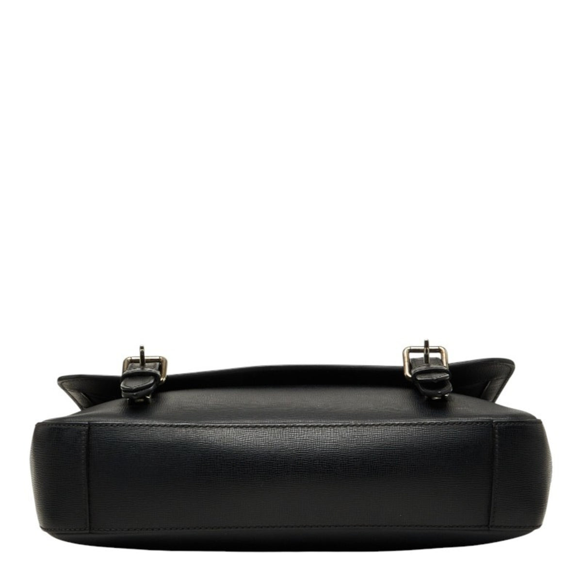 Burberry Black Leather Shoulder Bag (Pre-Owned)