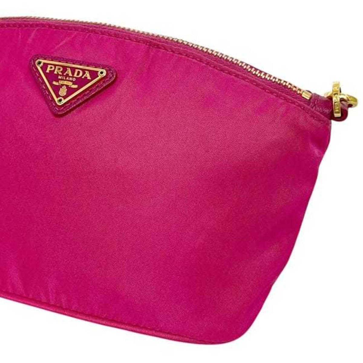 Prada Pink Nylon Pouch (Pre-Owned)