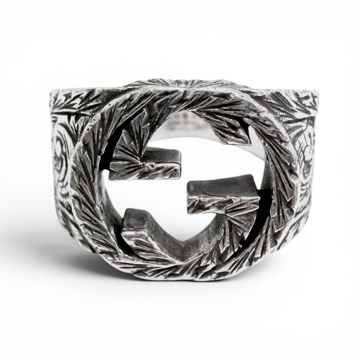 Gucci Silver Silver 925 Band Ring (Pre-Owned)